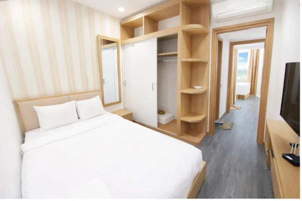 Bed in Rich Hotel