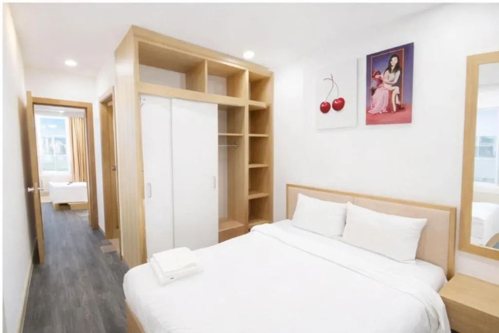 Bed in Rich Hotel