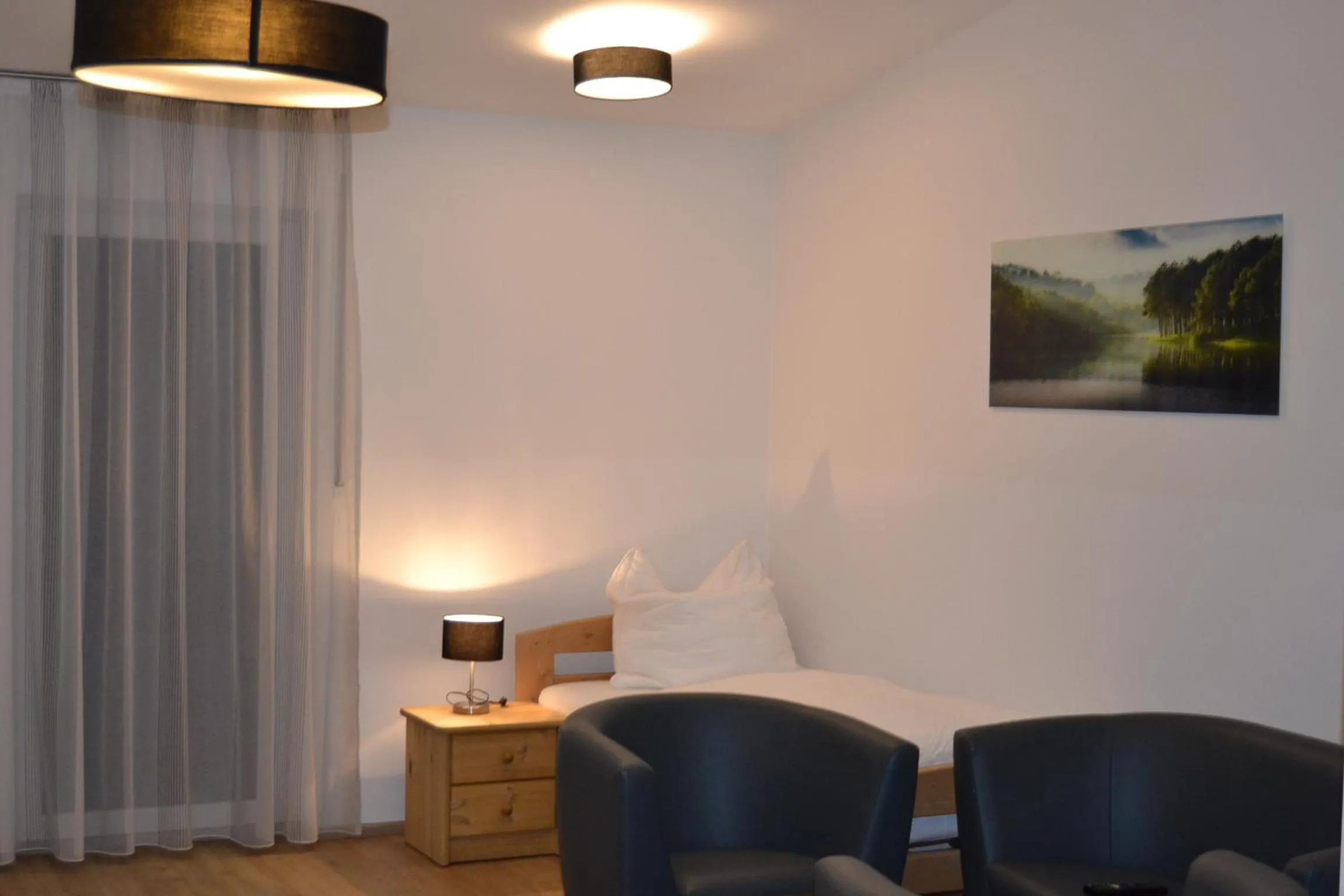 Bed in Aparthotel Sebastian