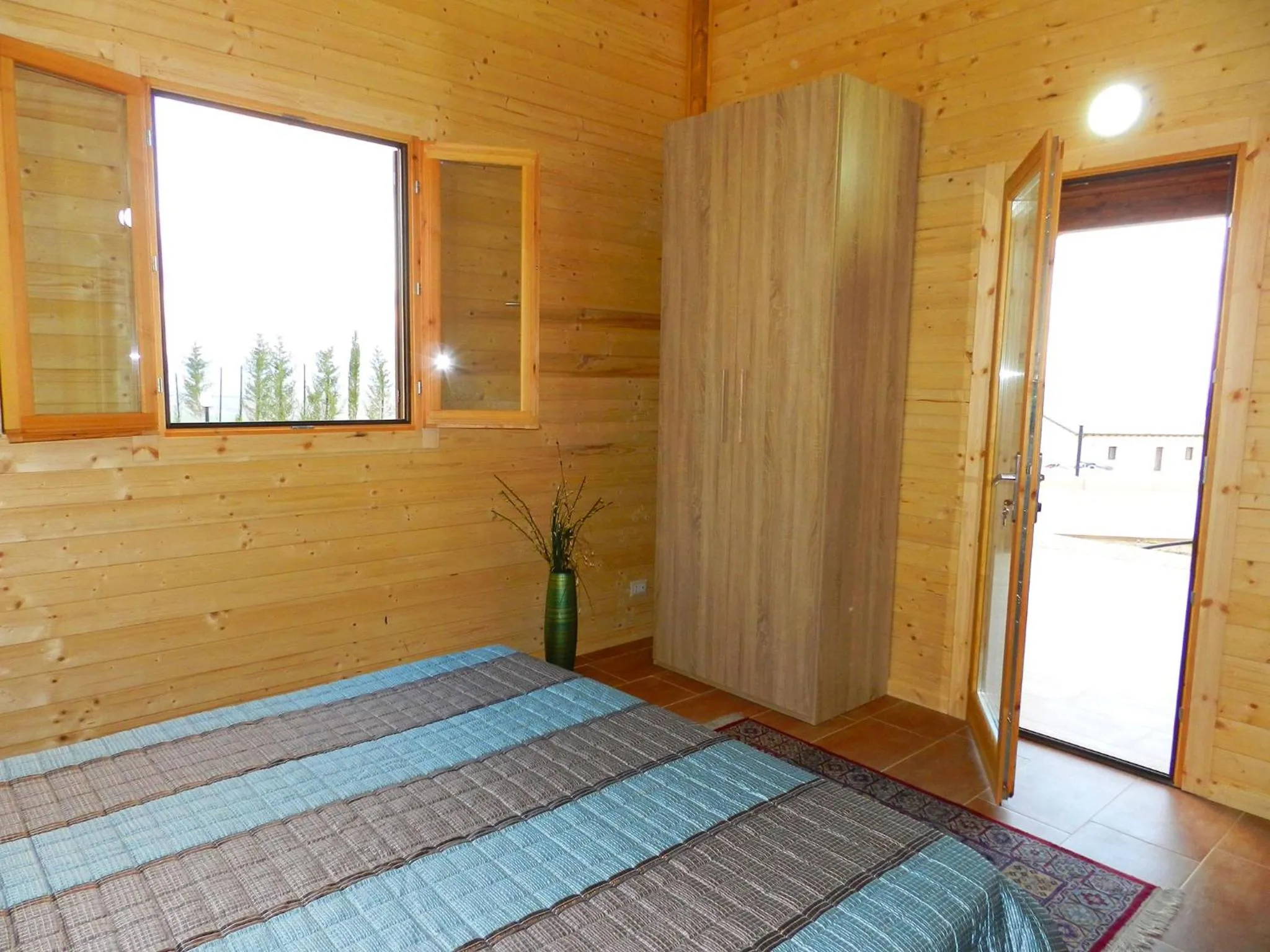 Shower, Bed in Agriturismo Paparanza