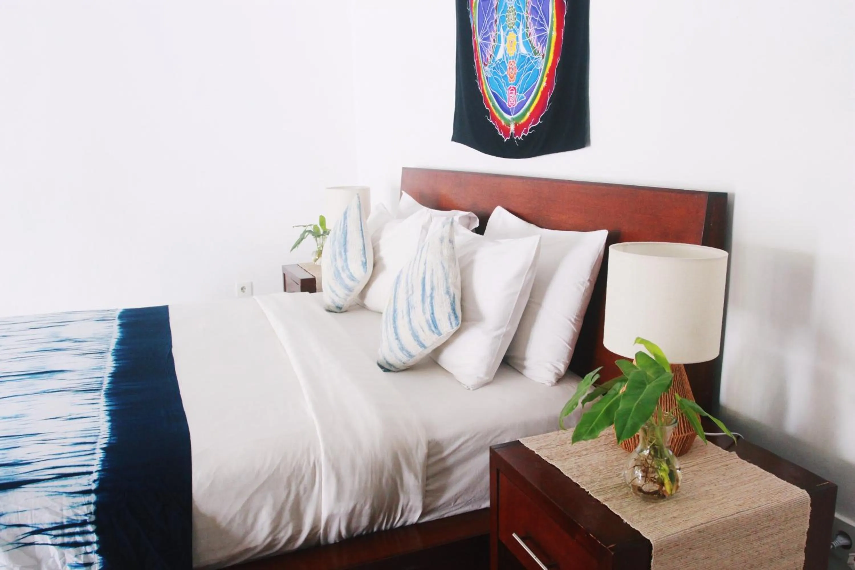 Bed in ThanTha Ubud Villa