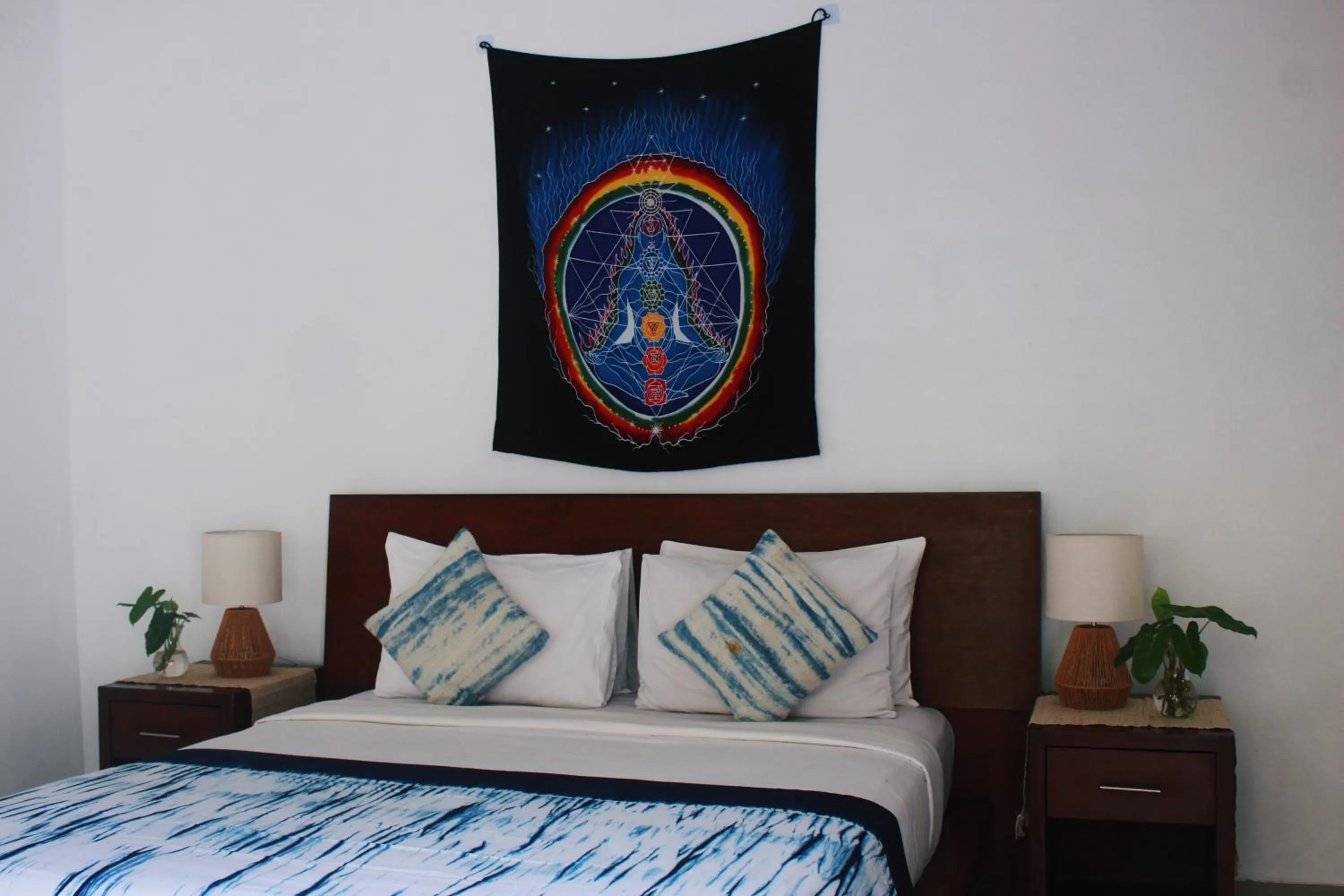 Bed in ThanTha Ubud Villa