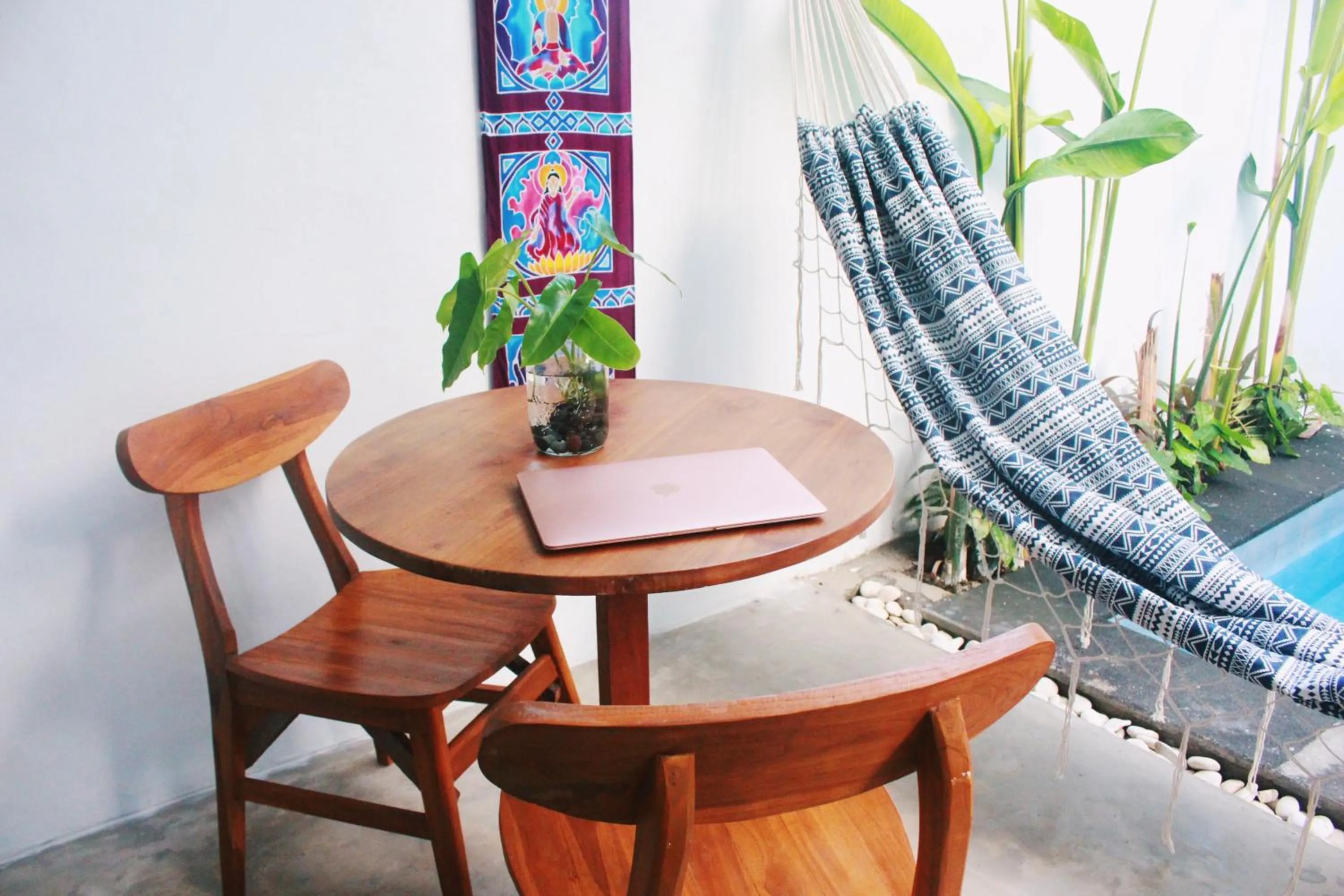 Patio in ThanTha Ubud Villa