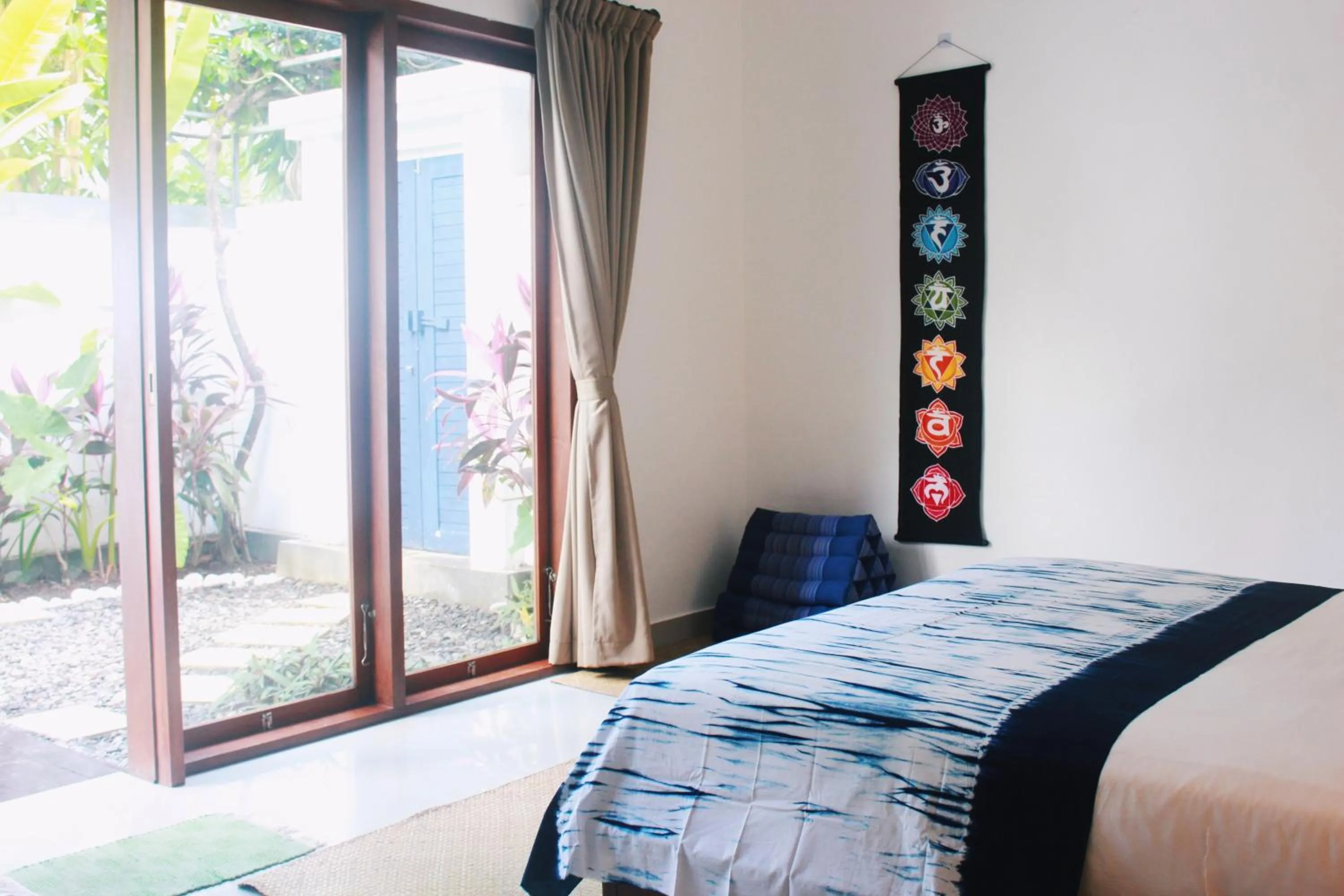 Bed in ThanTha Ubud Villa