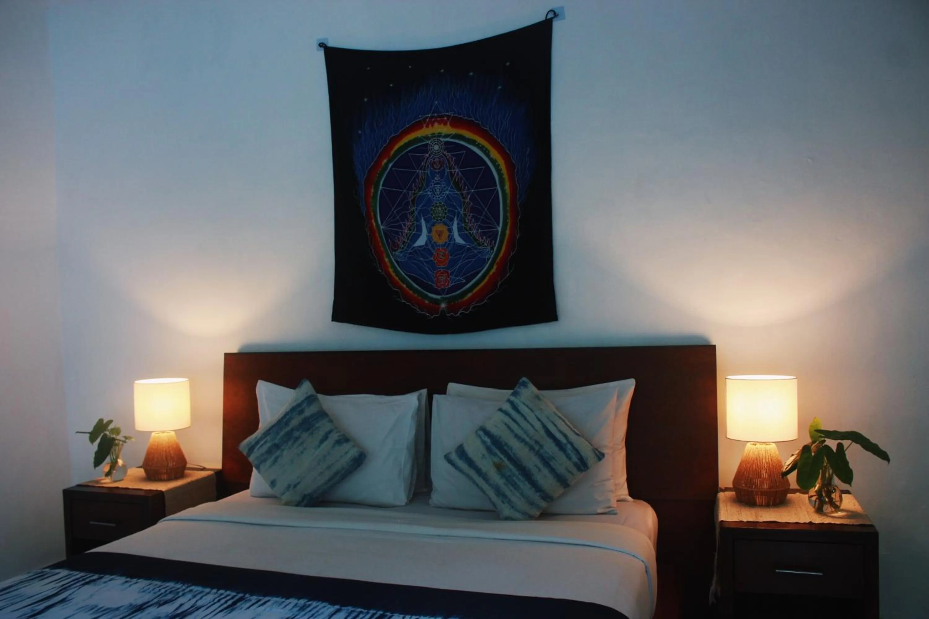 Bed in ThanTha Ubud Villa