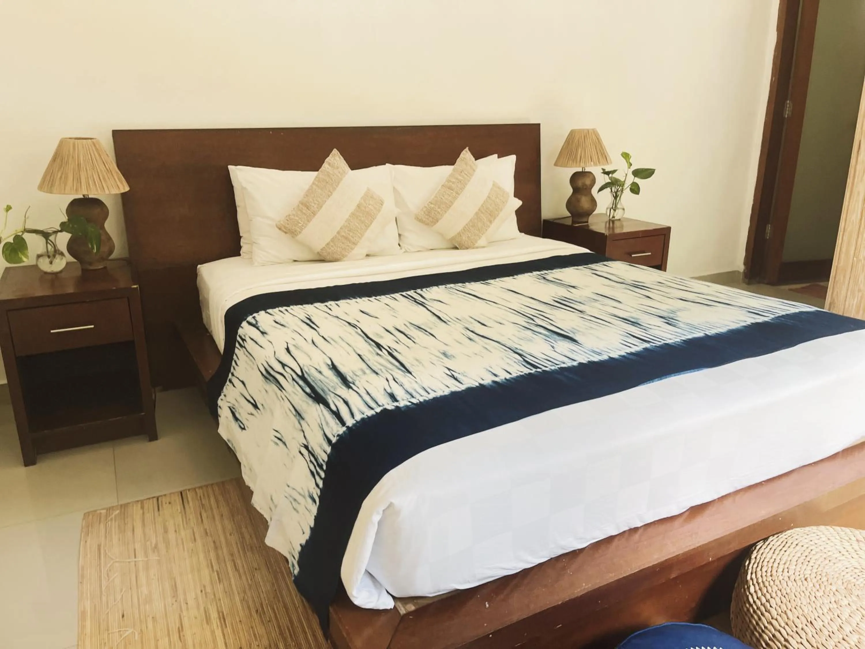 Bed in ThanTha Ubud Villa