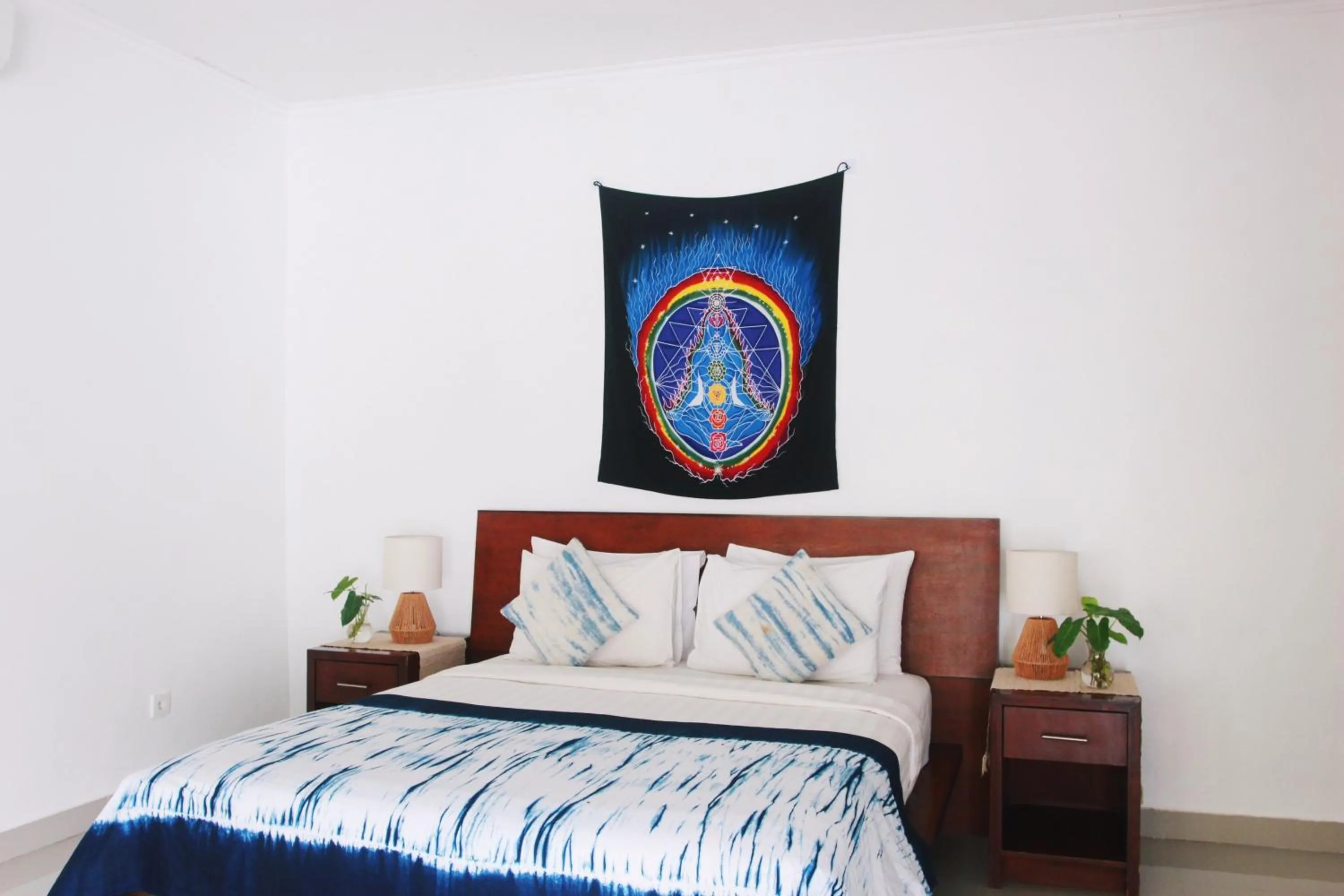 Bed in ThanTha Ubud Villa