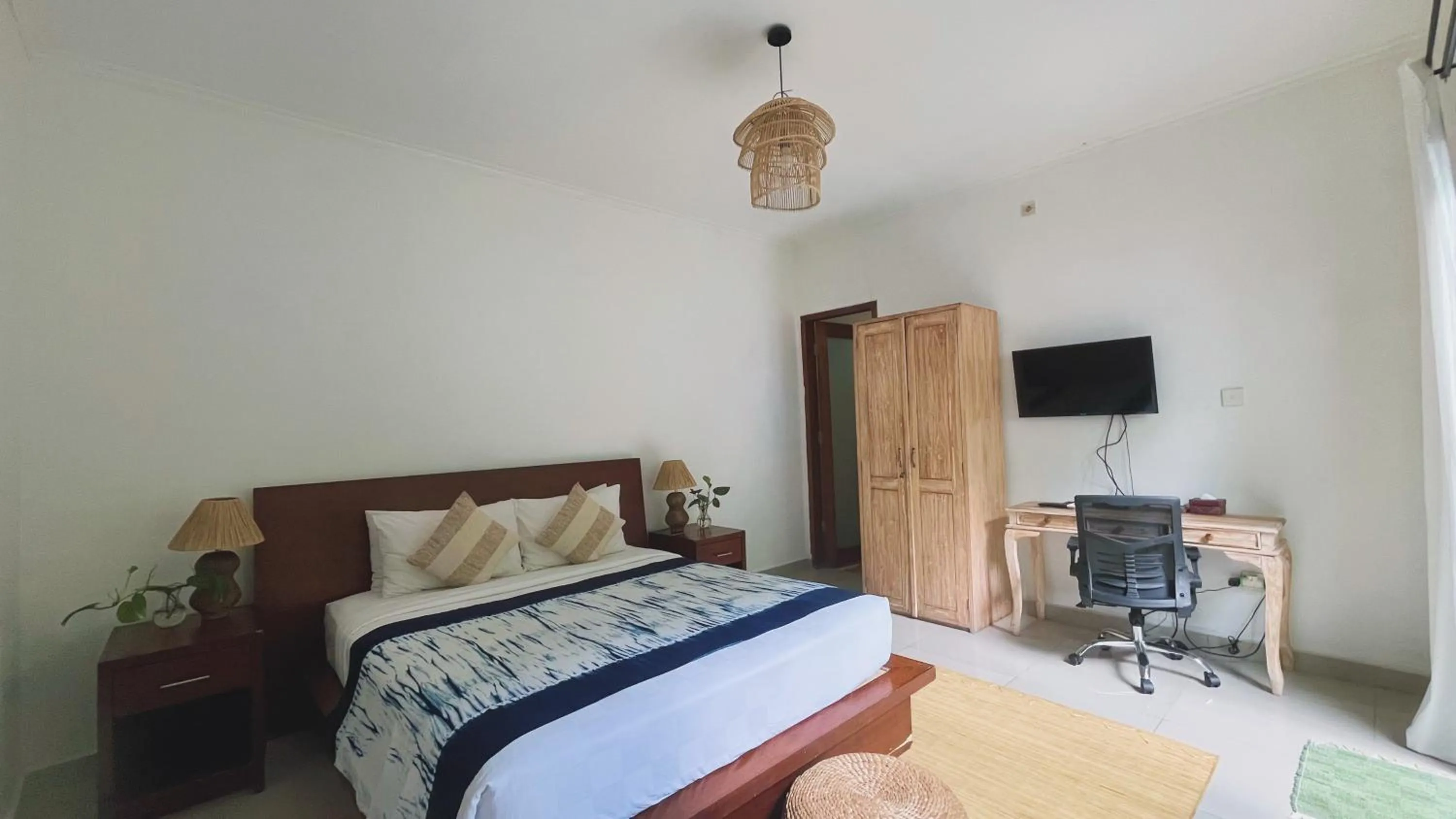 Bed in ThanTha Ubud Villa