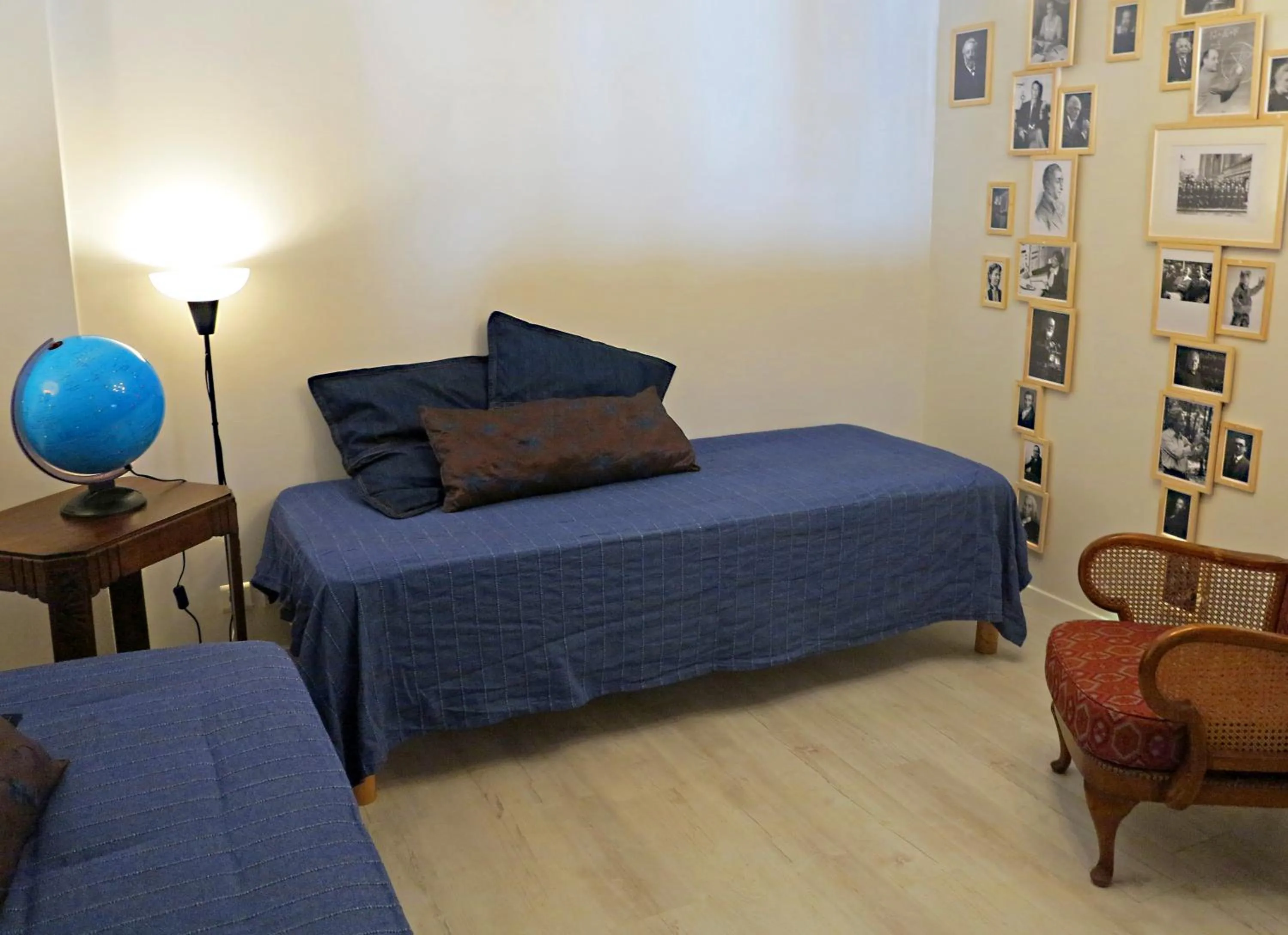 Living room, Bed in La Ferme de la Fosse Dionne