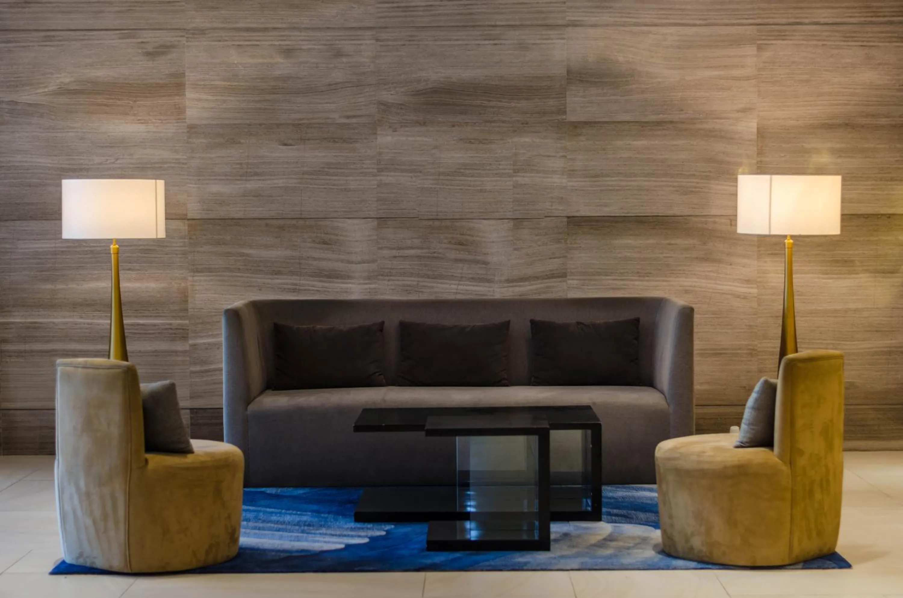 Communal lounge/ TV room in C Suites at Mactan Newtown