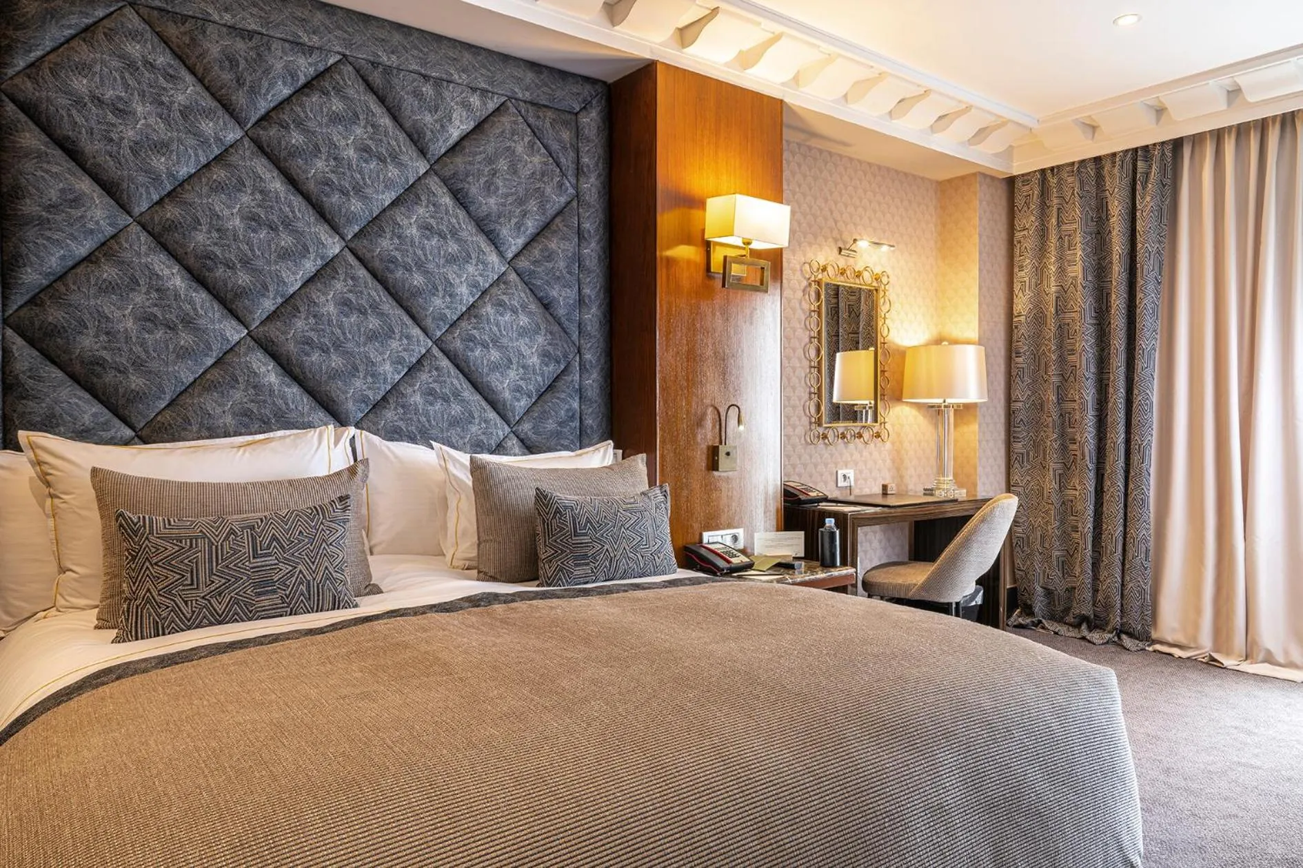 Bed in Le Casablanca Hotel