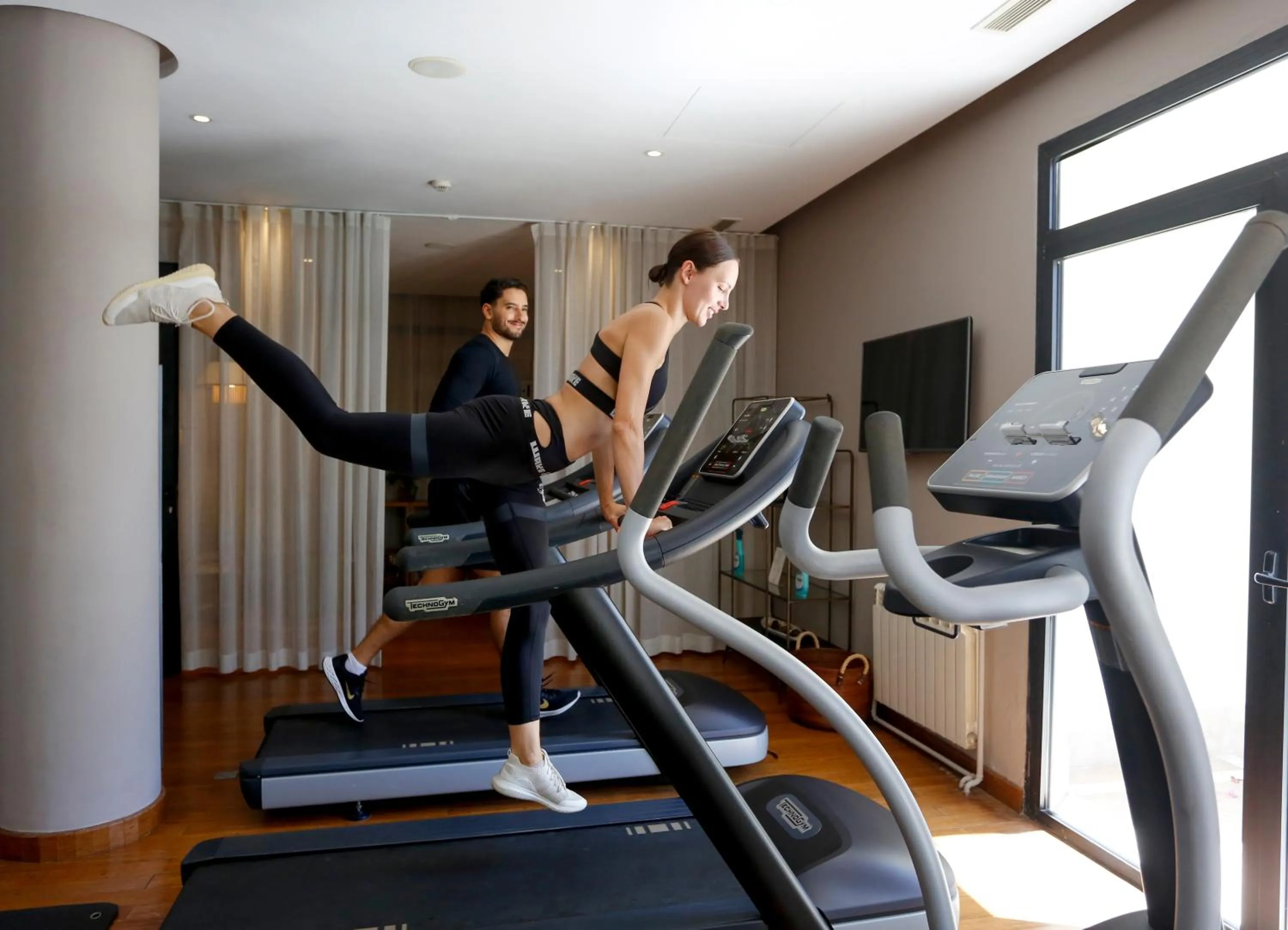 Fitness centre/facilities in Le Casablanca Hotel