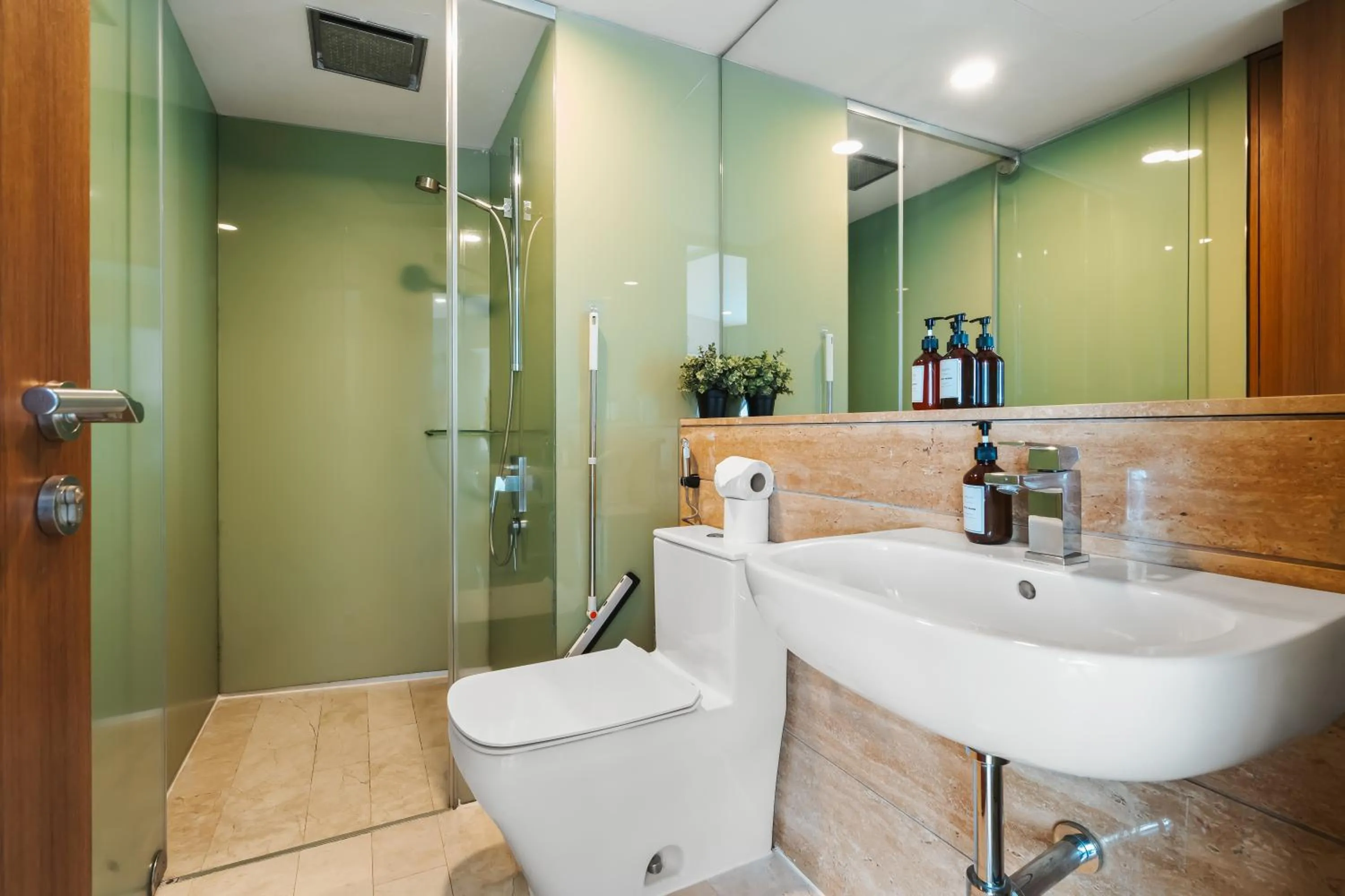 Bathroom in Vortex KLCC Apartments