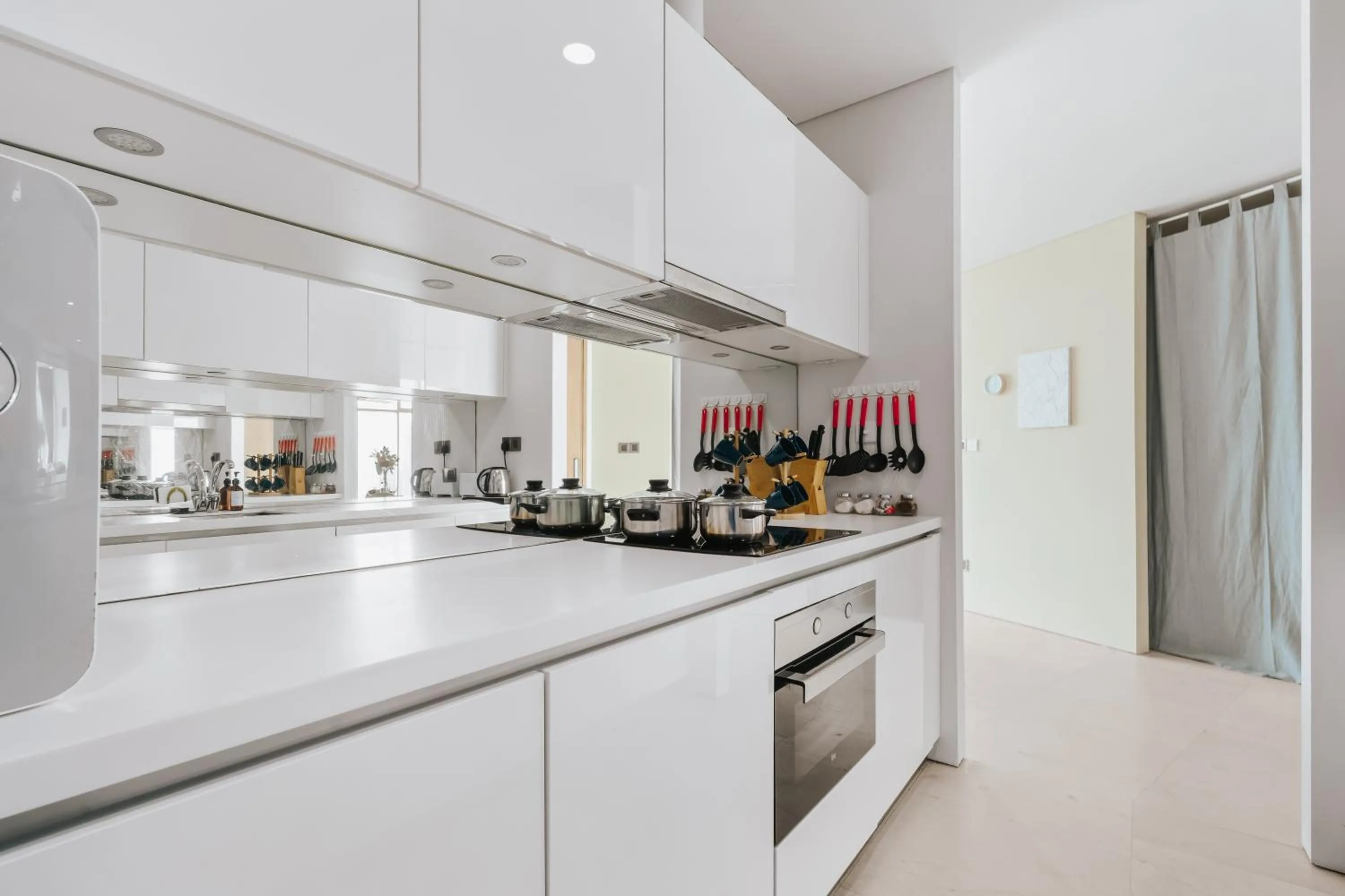 kitchen in Vortex KLCC Apartments