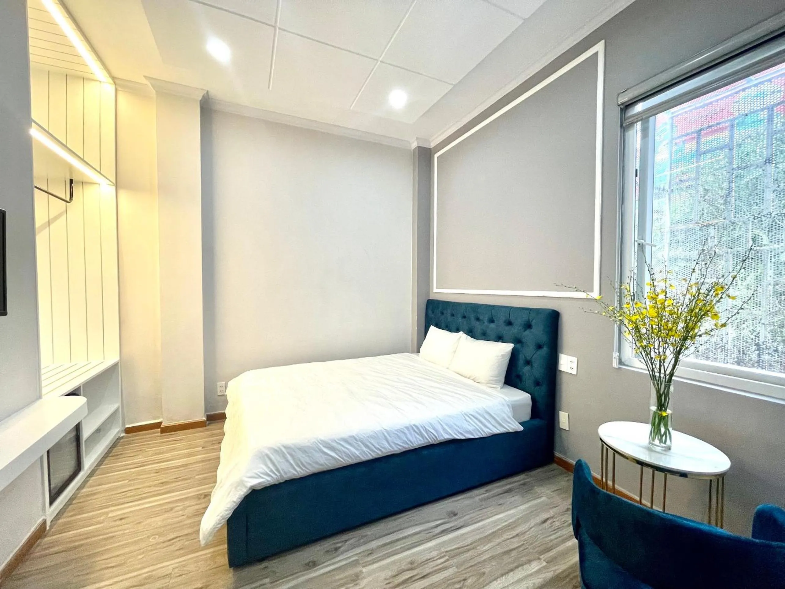 Bed in Phuong Vy Luxury Hotel