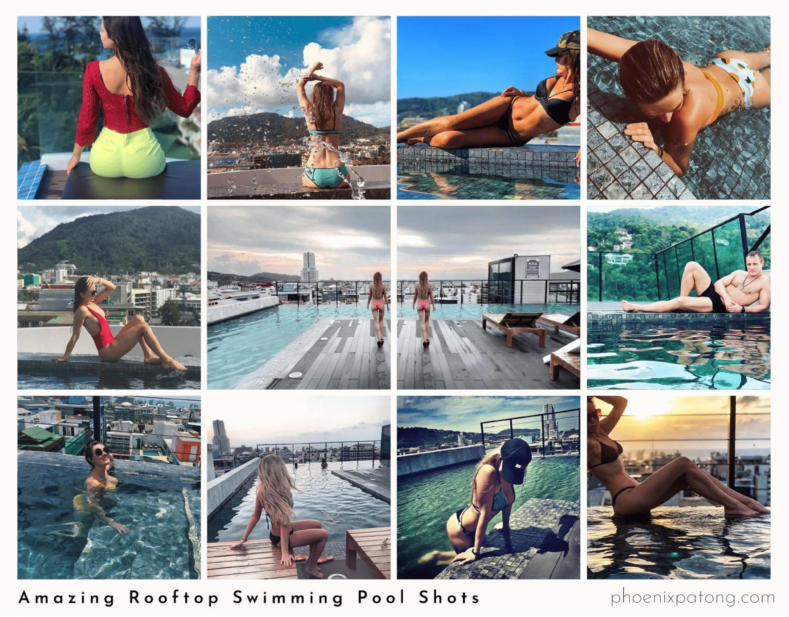 Pool view in Phoenix Grand Patong