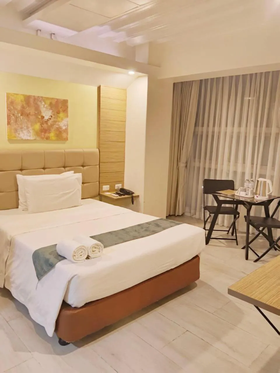 Bed in Chambre Hotel Mactan