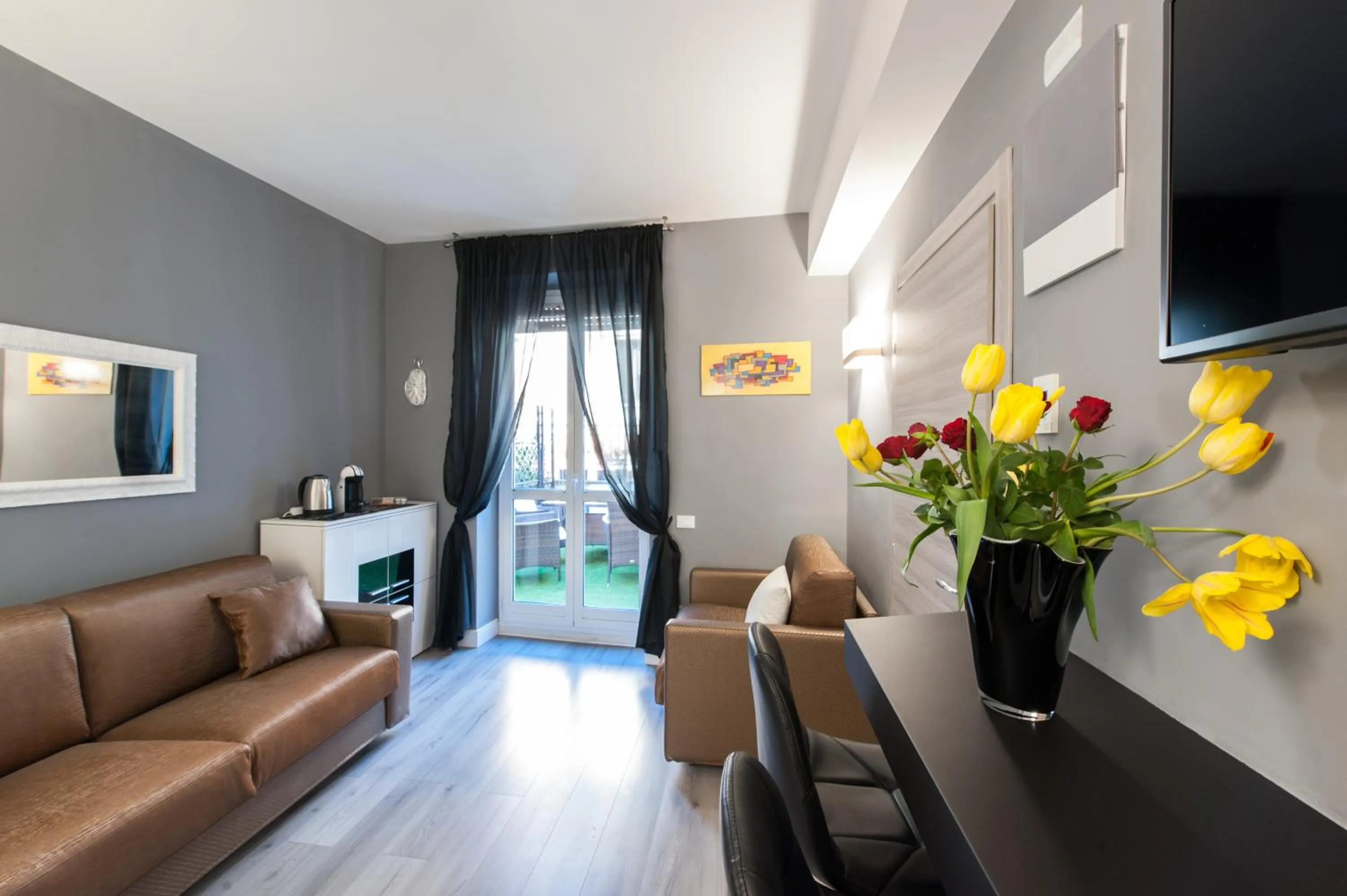 Living room in Brunelleschi Holidays Hostel