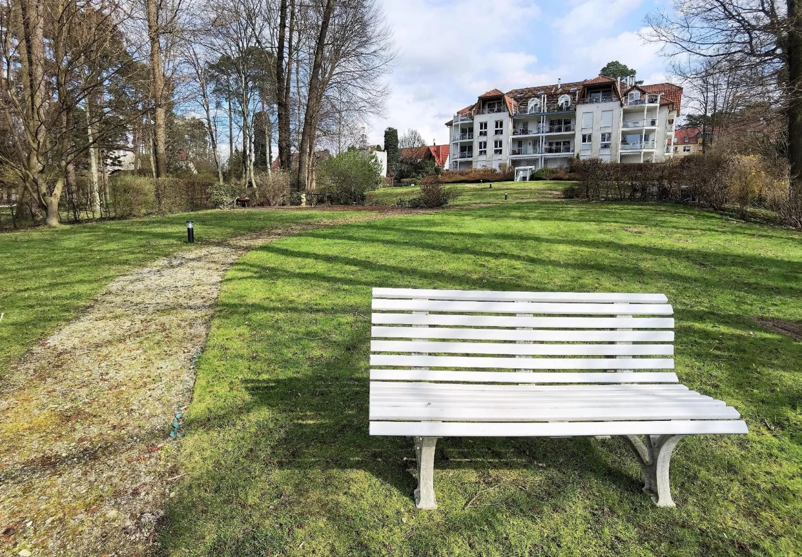 Property building in Ferienwohnung Carlotta in der Villa Seeblick