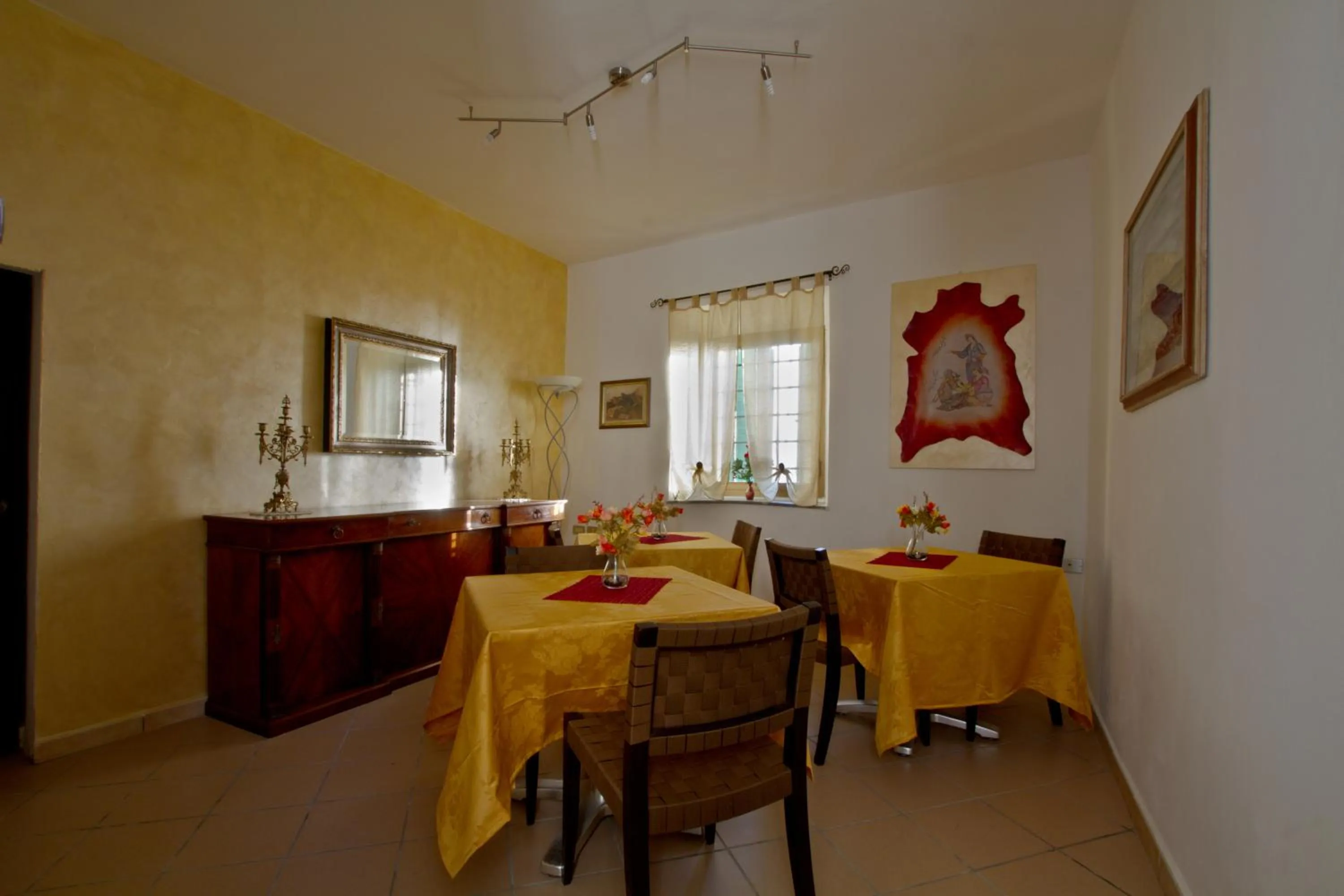 Dining area in Borgo della Rocca