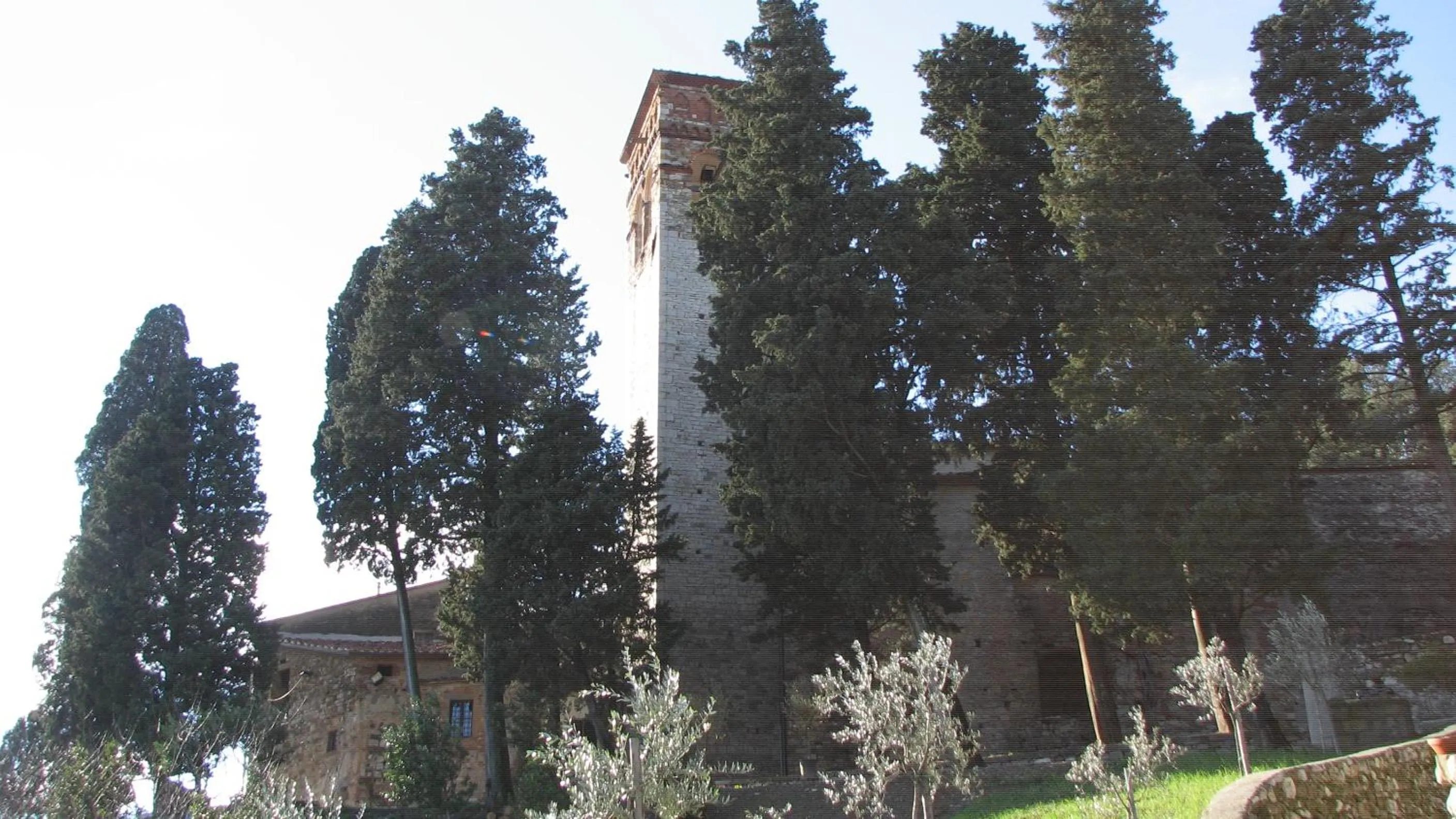 Garden view in Borgo della Rocca