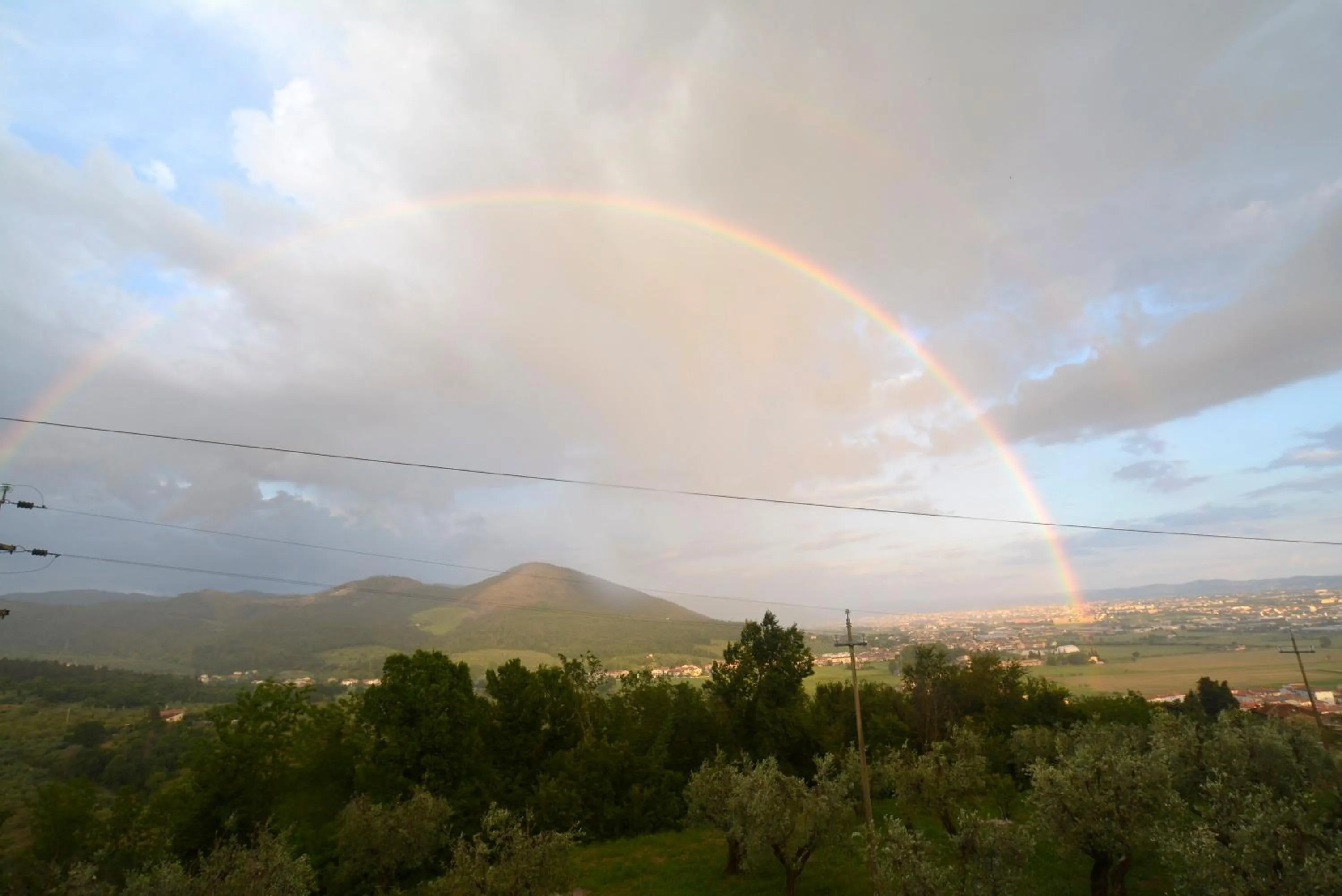 Natural landscape in Borgo della Rocca