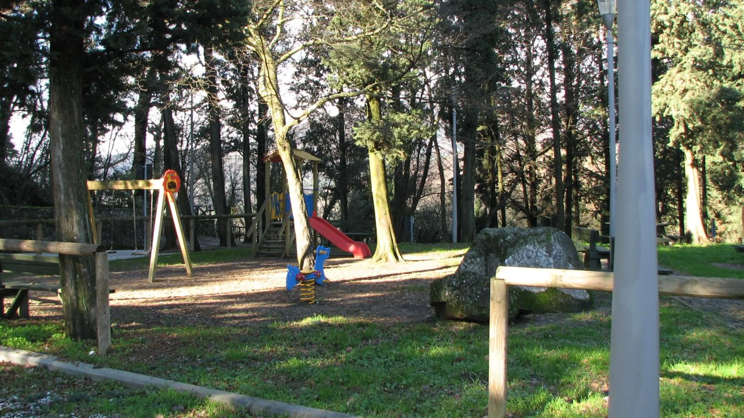 Children play ground in Borgo della Rocca