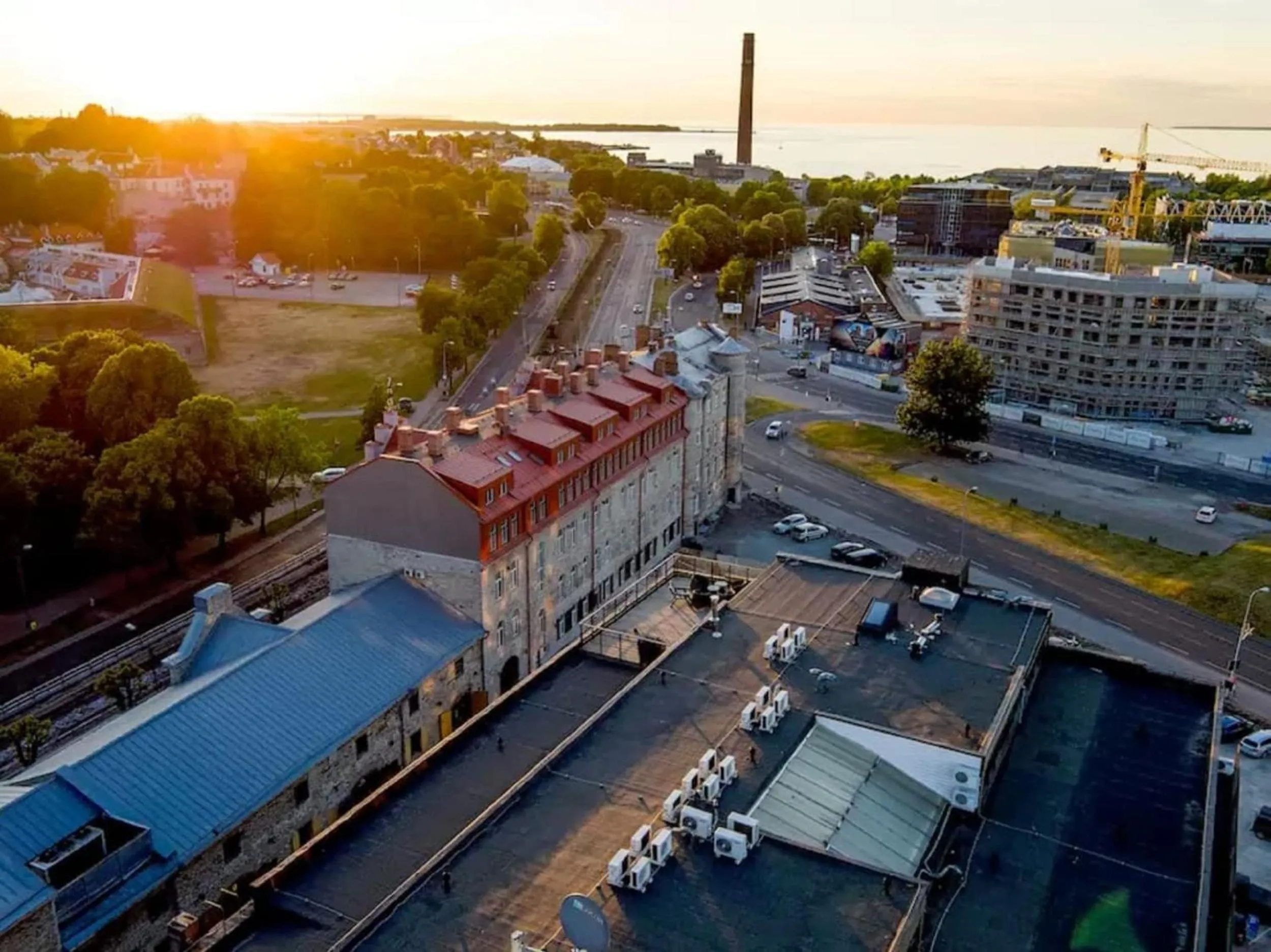 Bird's eye view in Lighthouse Apartments