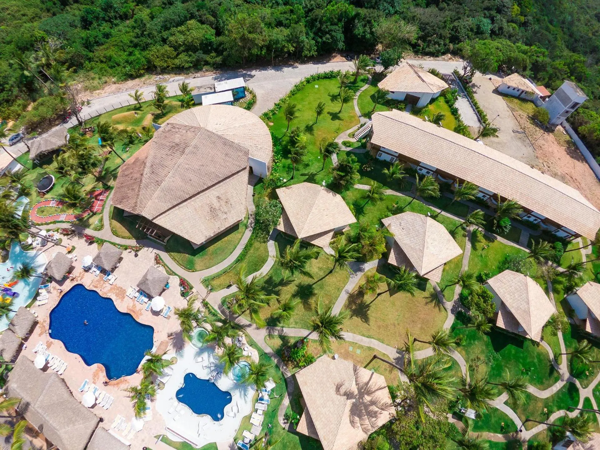 Bird's eye view in Acquapipa Resort