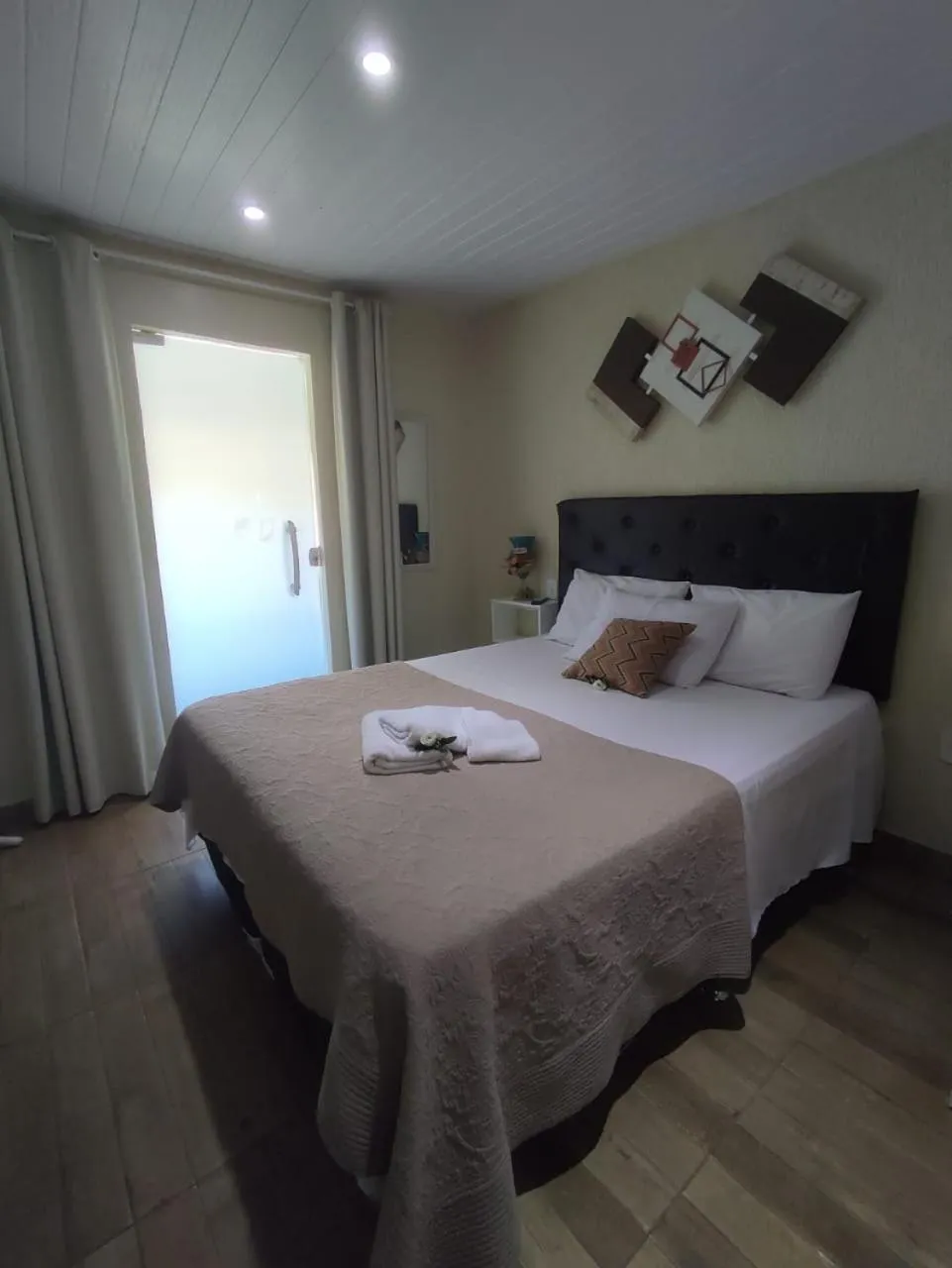 Bed in Pousada Caminho do Pontal