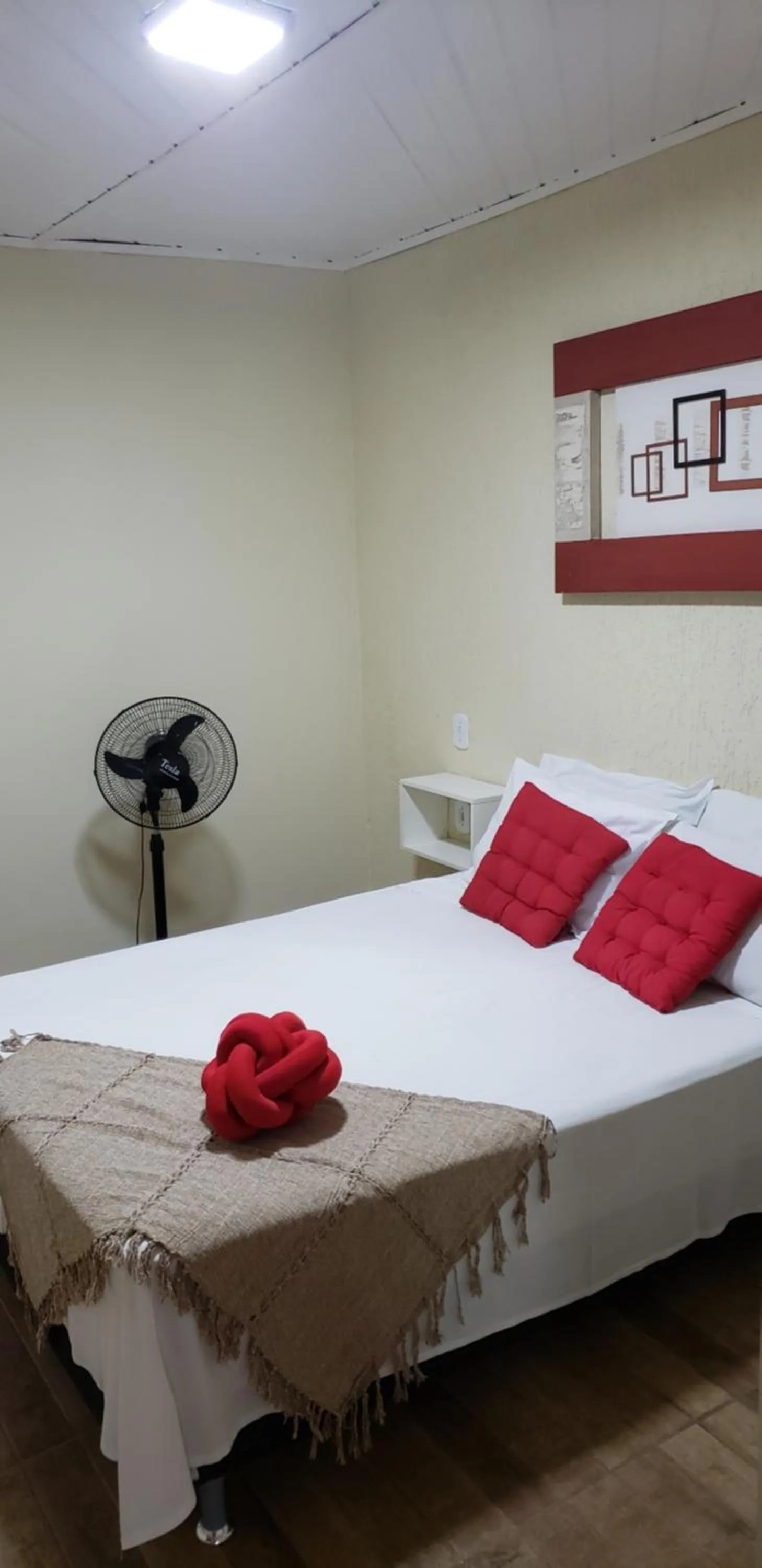 Bed in Pousada Caminho do Pontal