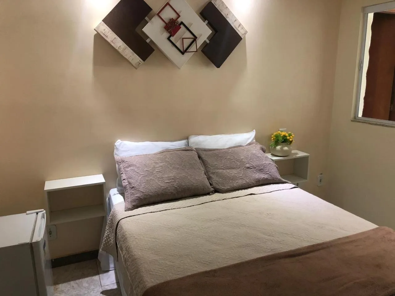 Bed in Pousada Caminho do Pontal