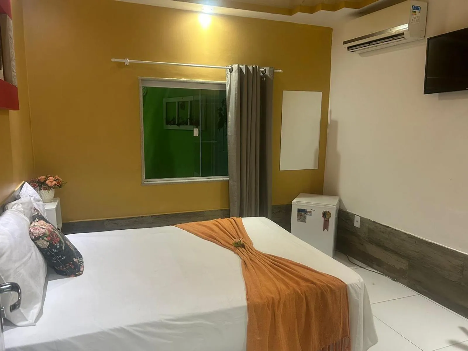 Bed in Pousada Caminho do Pontal