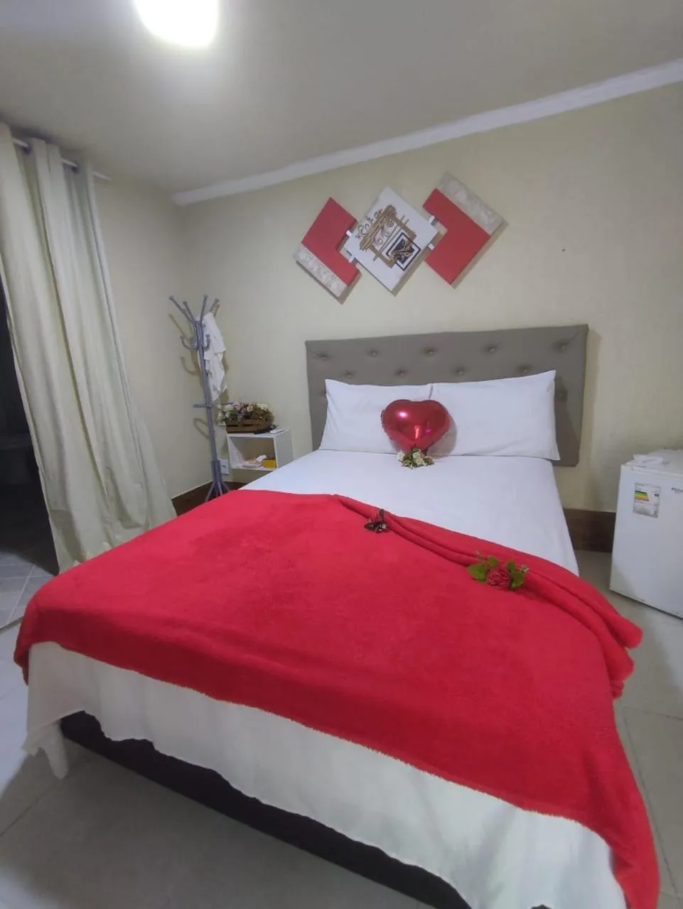 Bed in Pousada Caminho do Pontal