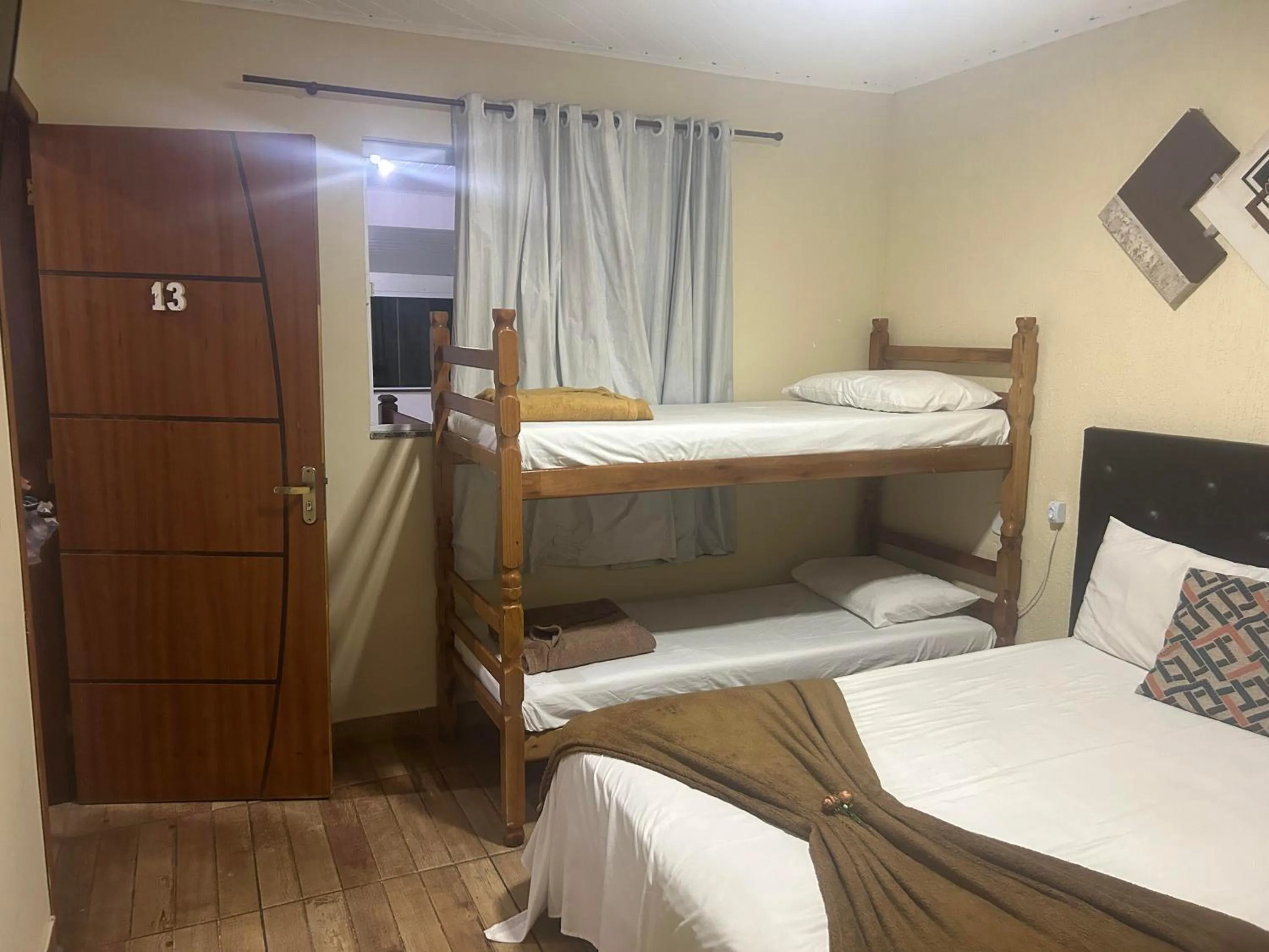 Bed in Pousada Caminho do Pontal