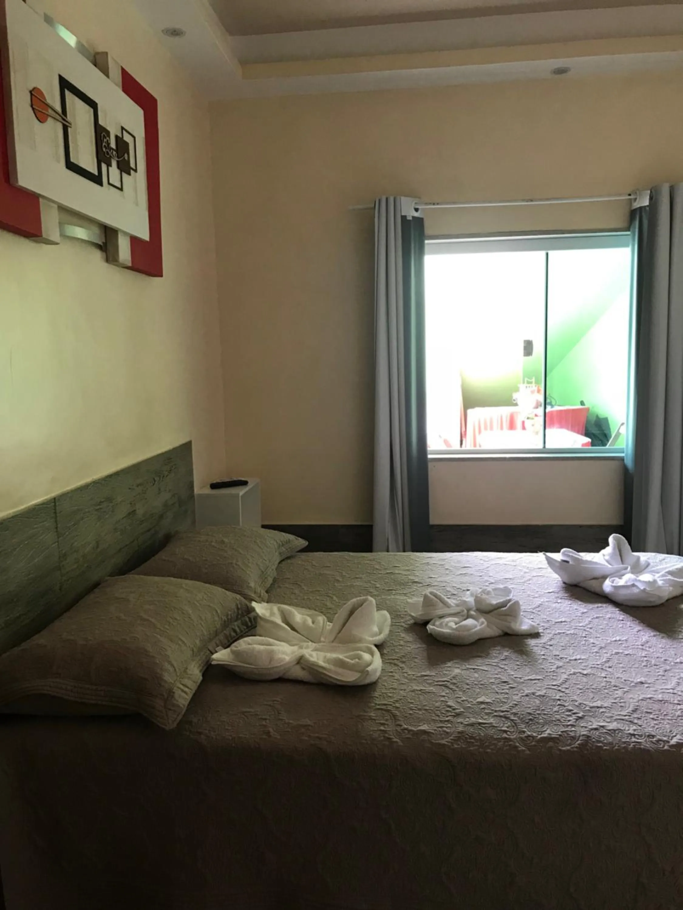 Bed in Pousada Caminho do Pontal