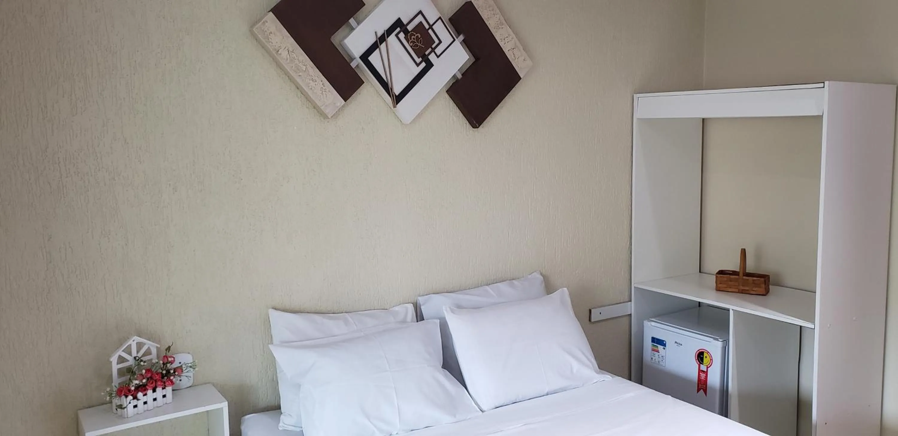 Bed in Pousada Caminho do Pontal