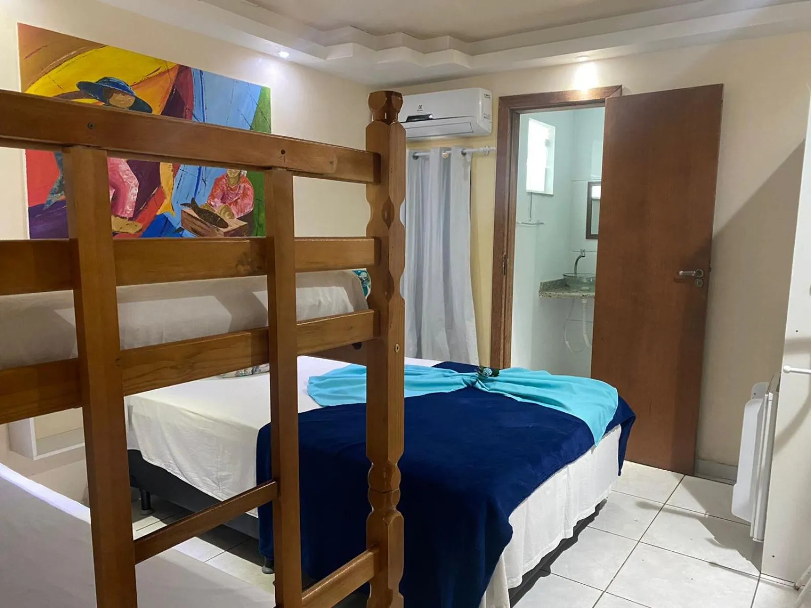 Bed in Pousada Caminho do Pontal