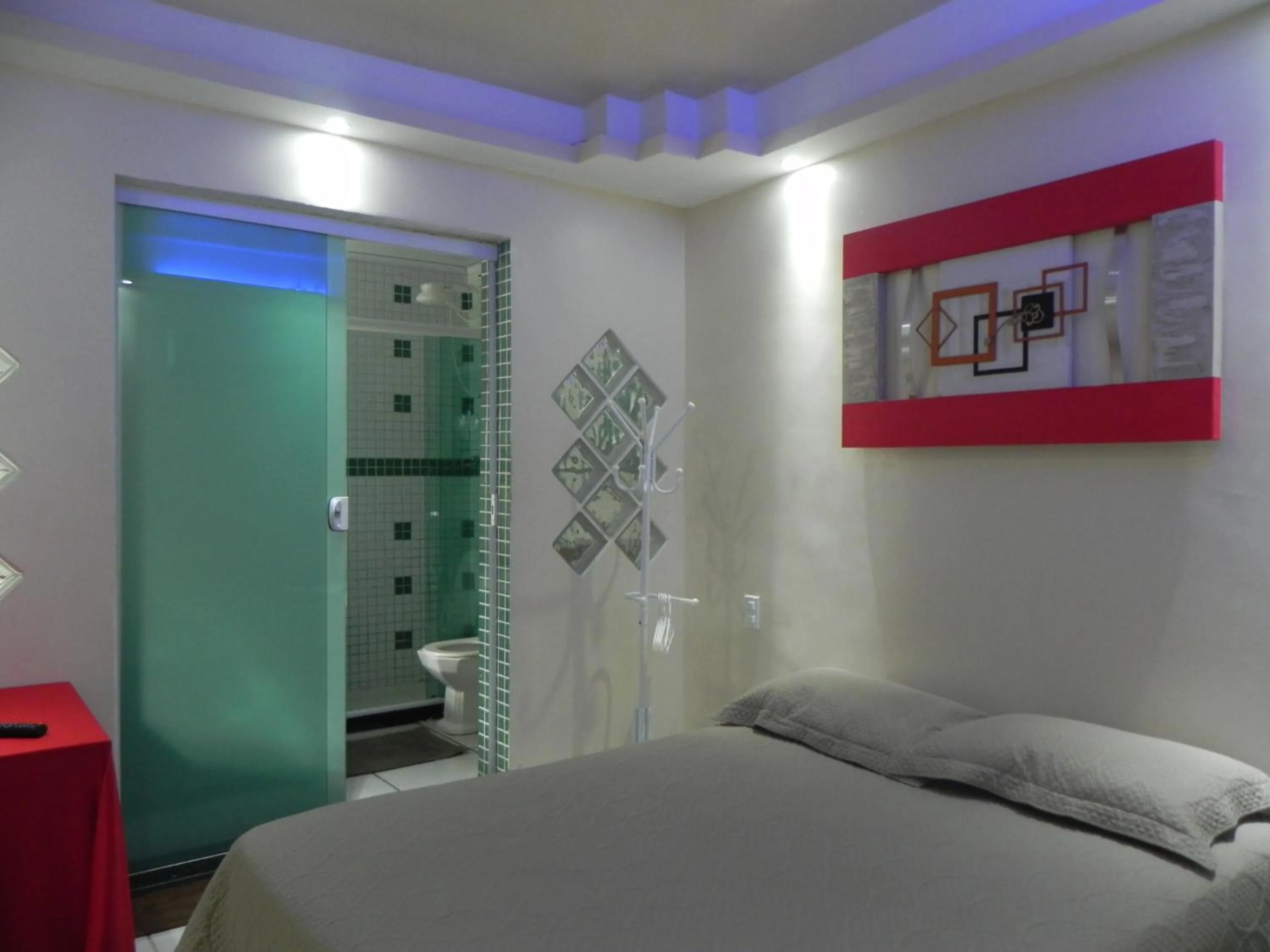 Bed in Pousada Caminho do Pontal