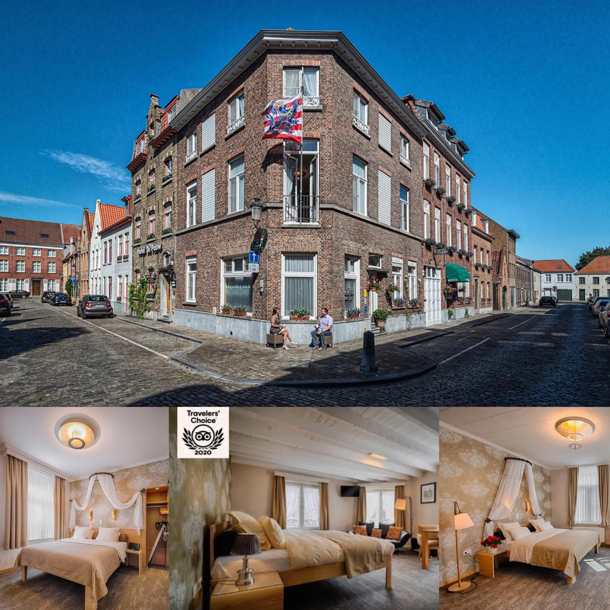 Property building, Bed in Bariseele B&B