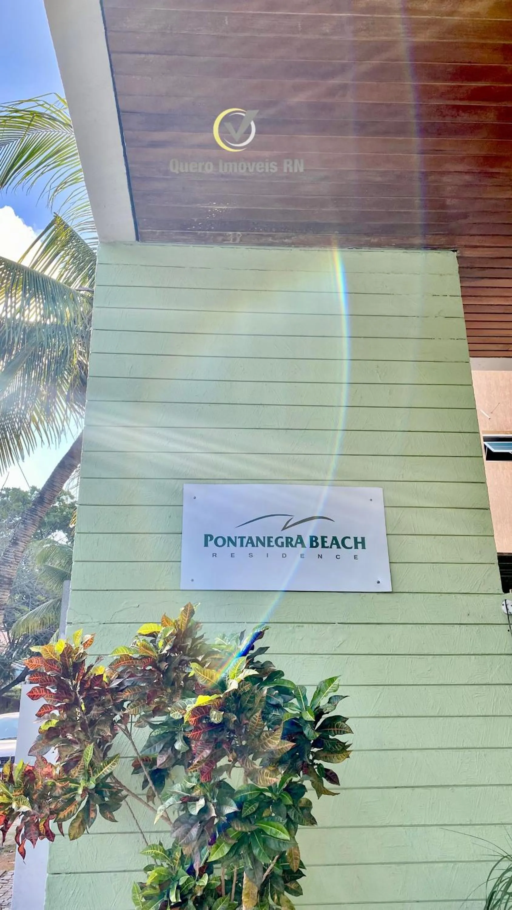 Facade/entrance in Ponta Negra Beach beira-mar