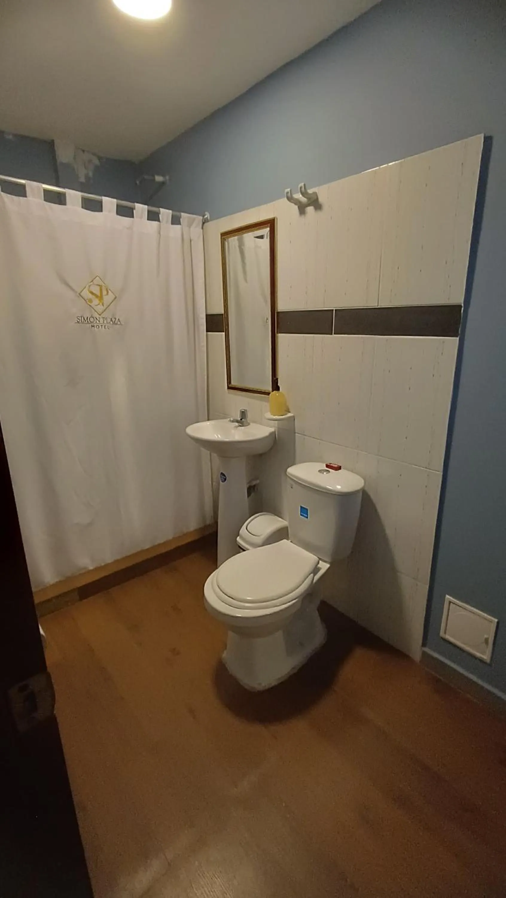 Bathroom in Hotel Simón Plaza