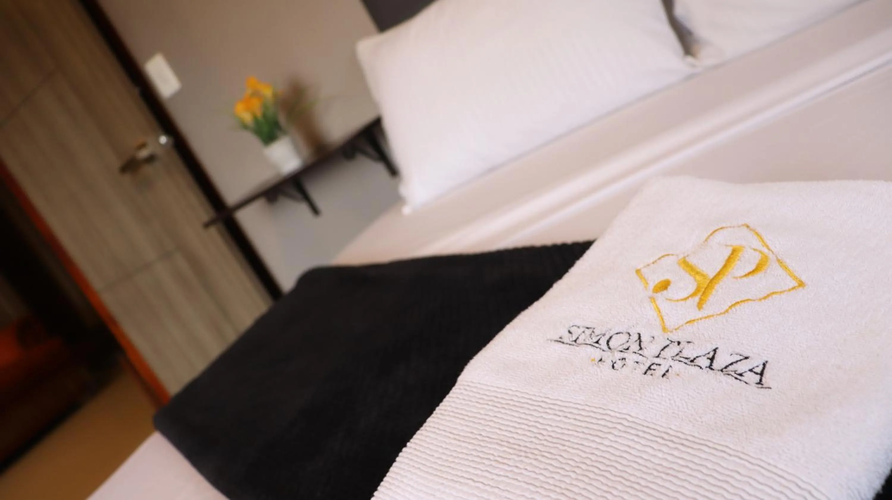 Bed in Hotel Simón Plaza