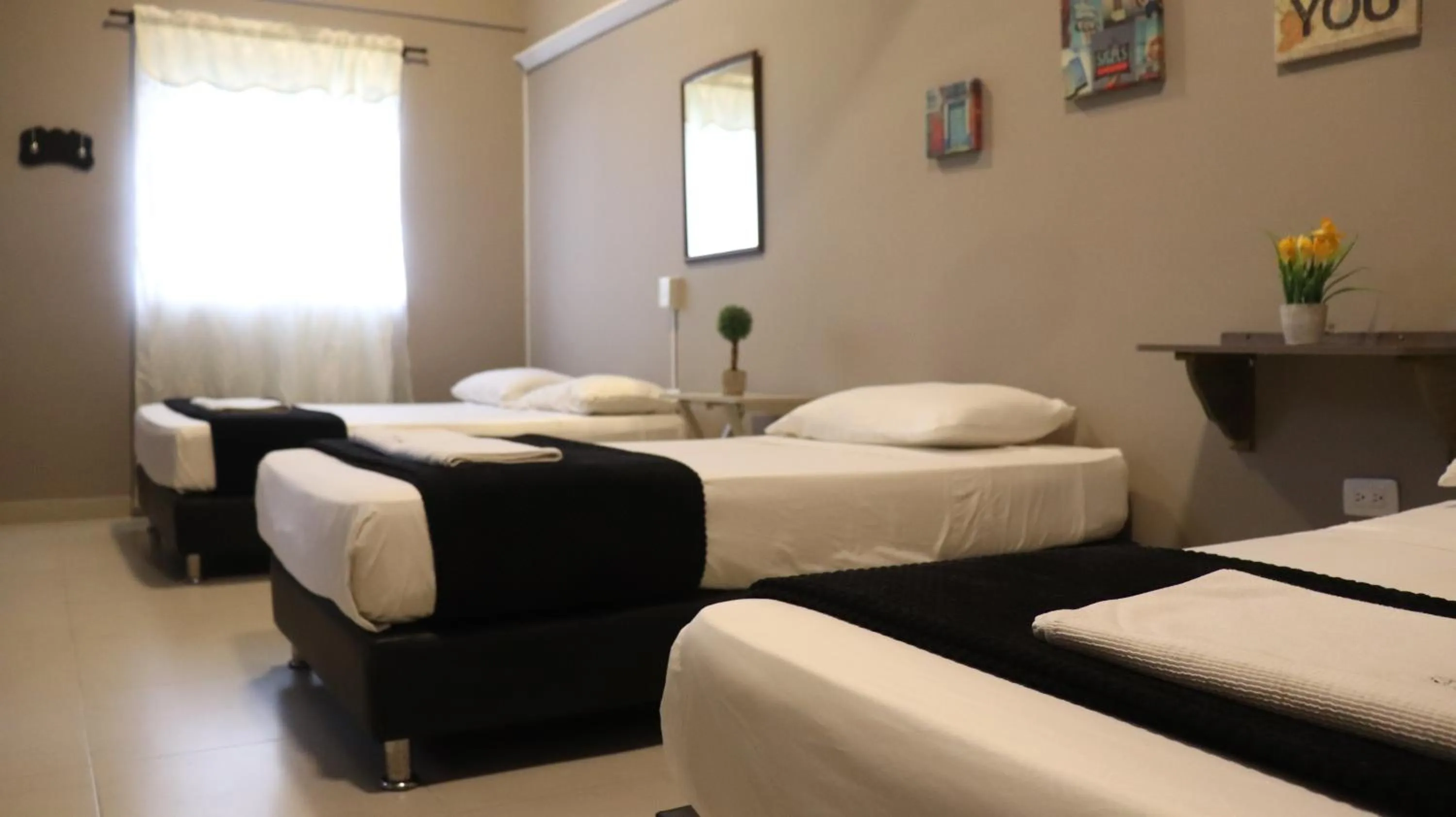 Bed in Hotel Simón Plaza