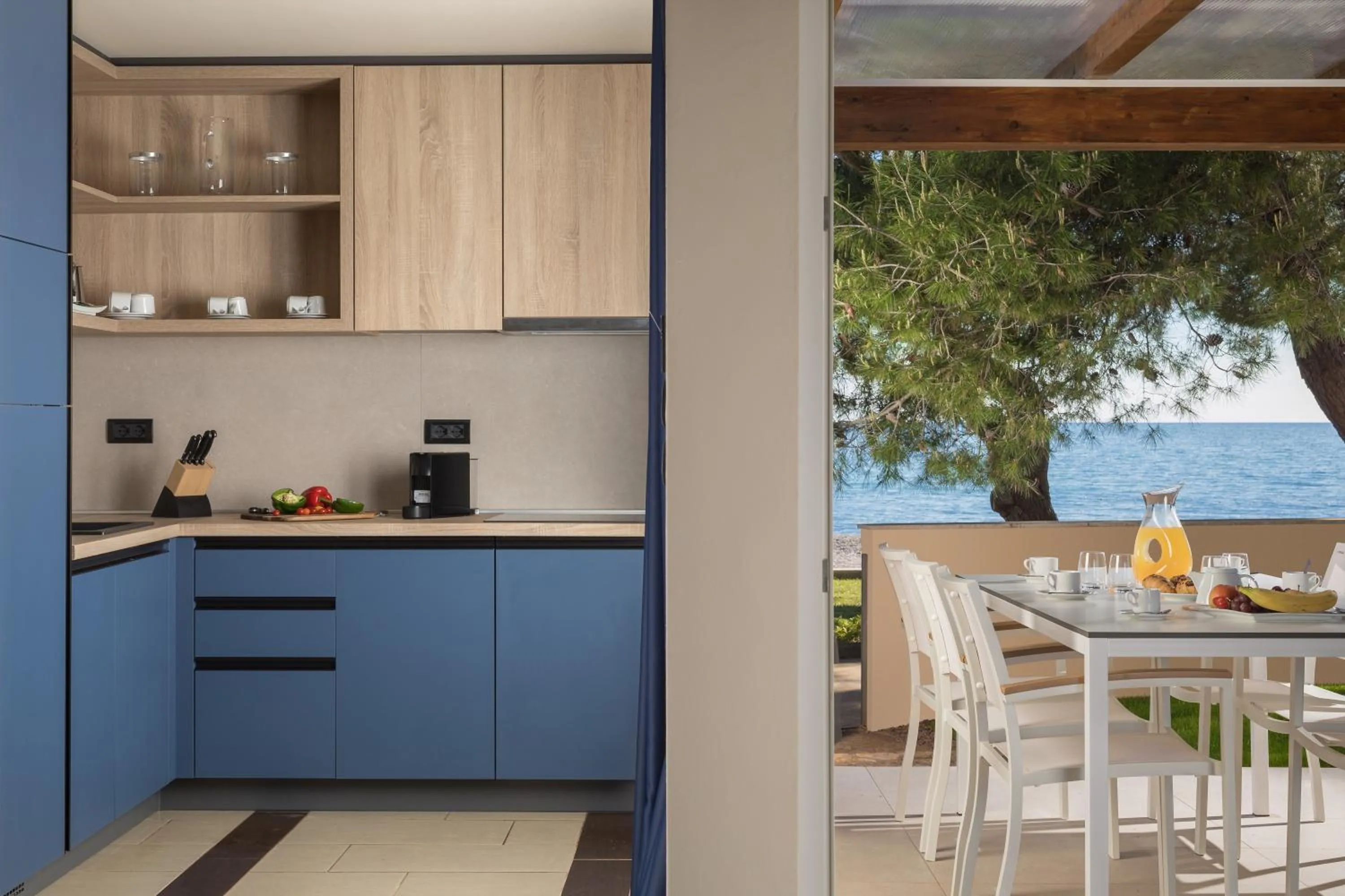 Balcony/Terrace in Istrian Villas Plava Laguna