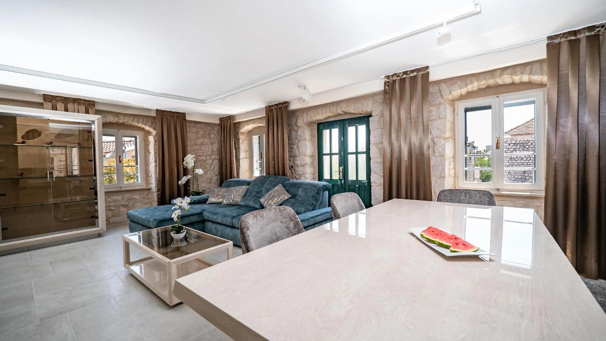 Living room in Villa Rustica Dalmatia