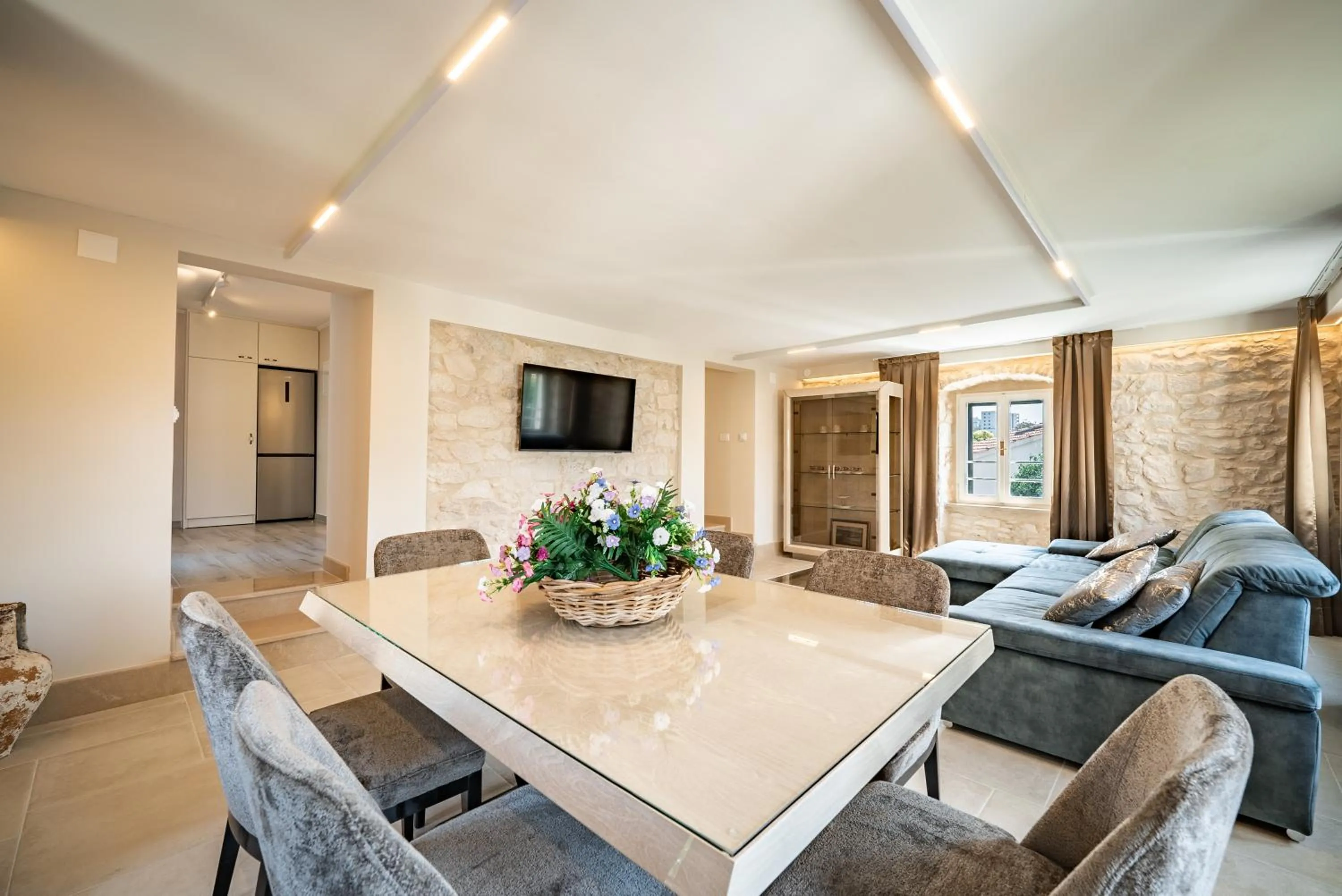 Communal lounge/ TV room in Villa Rustica Dalmatia