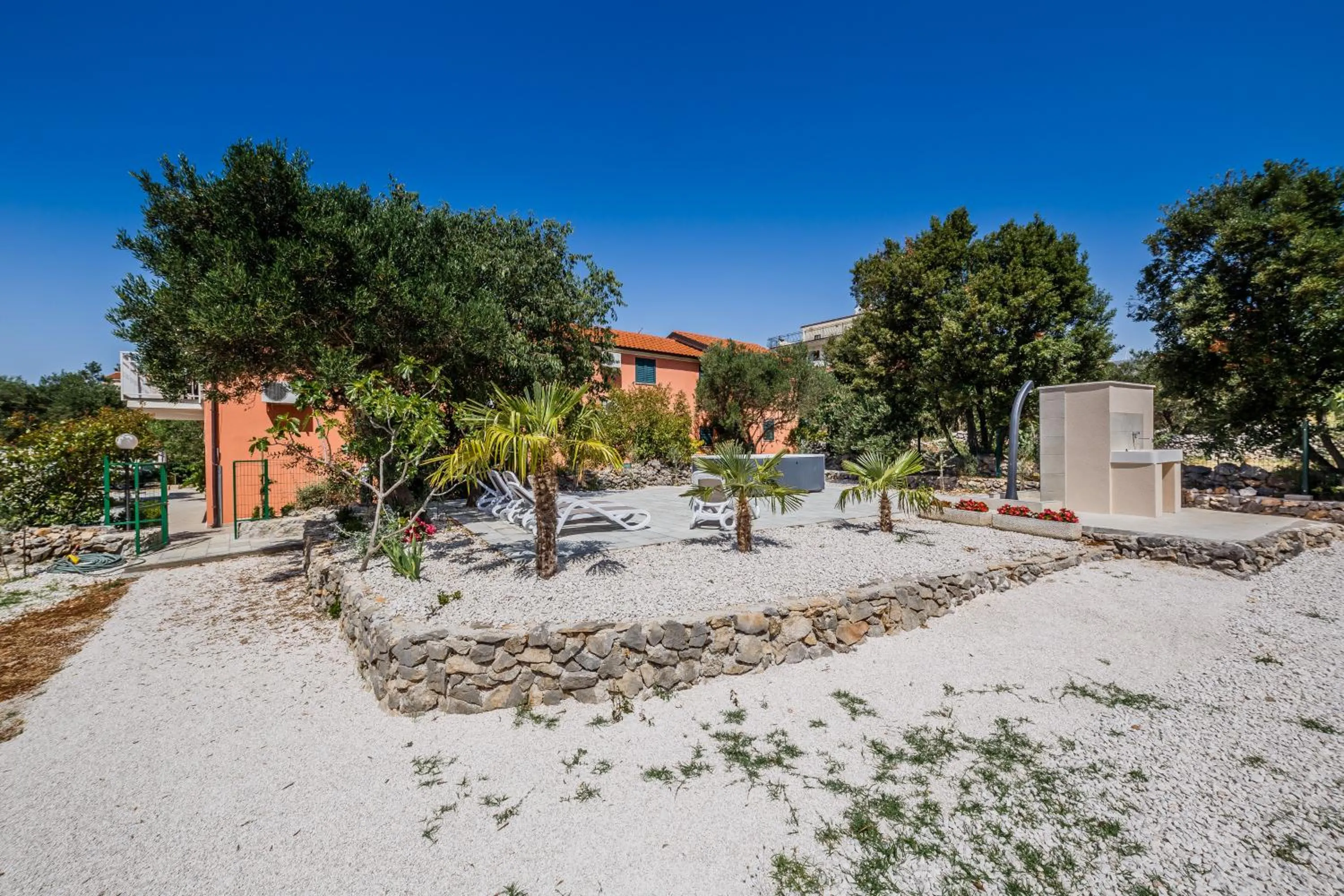 Garden in Villa Rustica Dalmatia