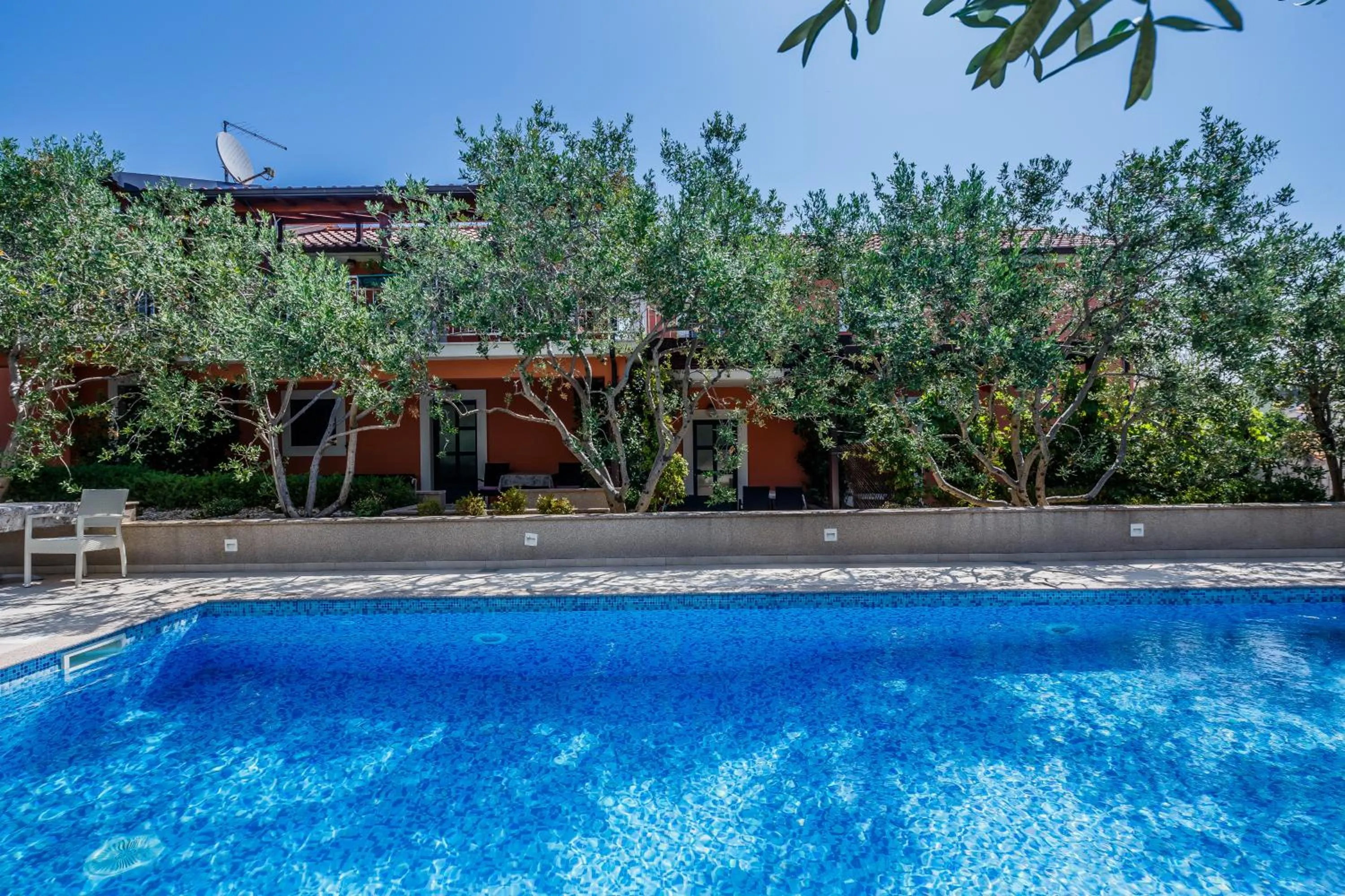 Swimming pool in Villa Rustica Dalmatia