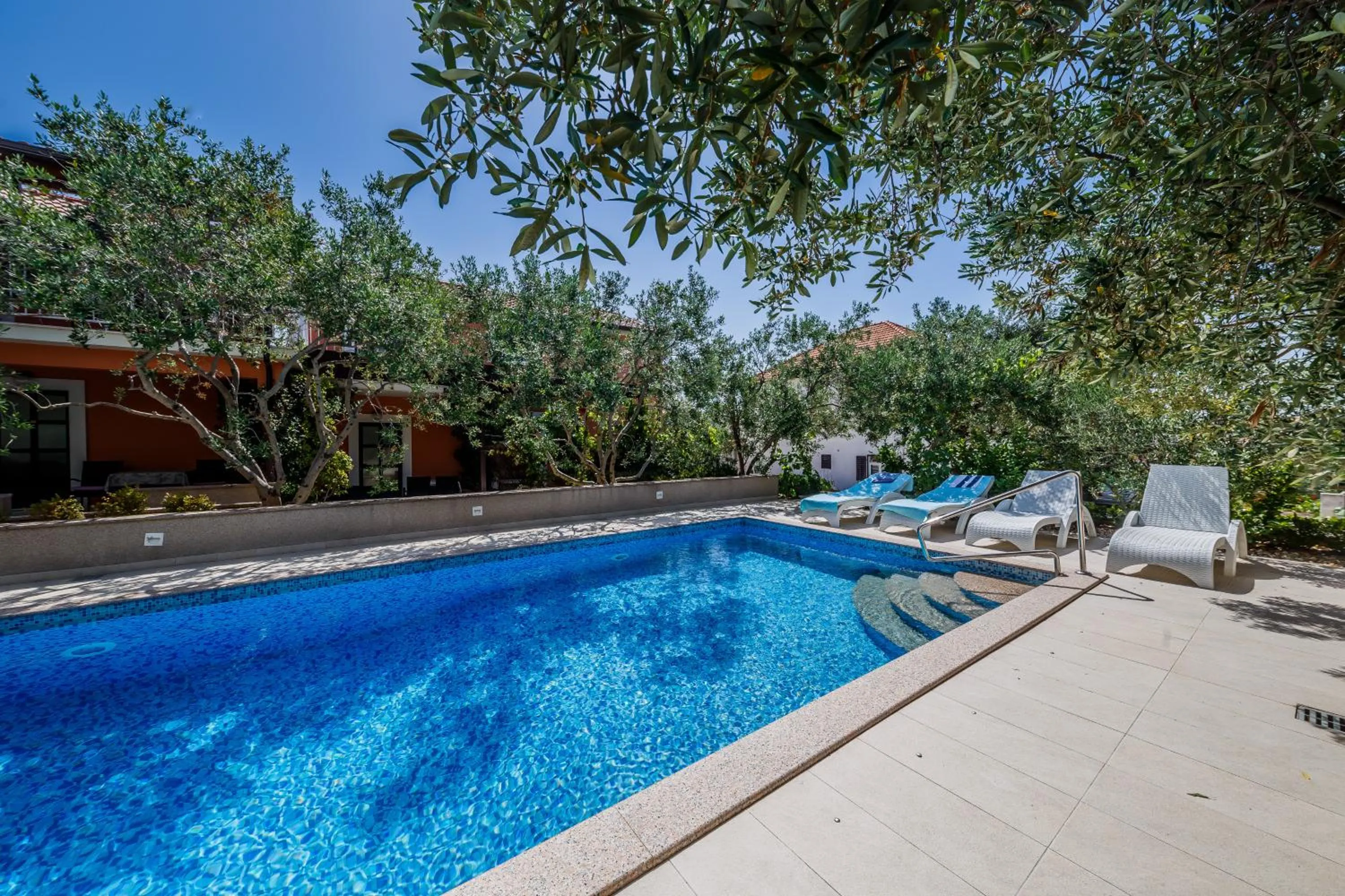 Swimming pool in Villa Rustica Dalmatia